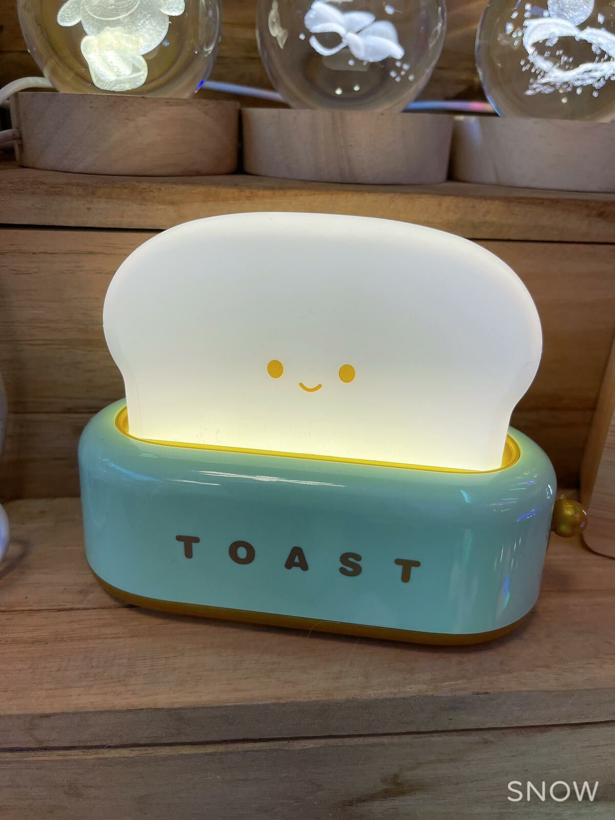 泰國直送 JJ market可愛吐司造型枱橙