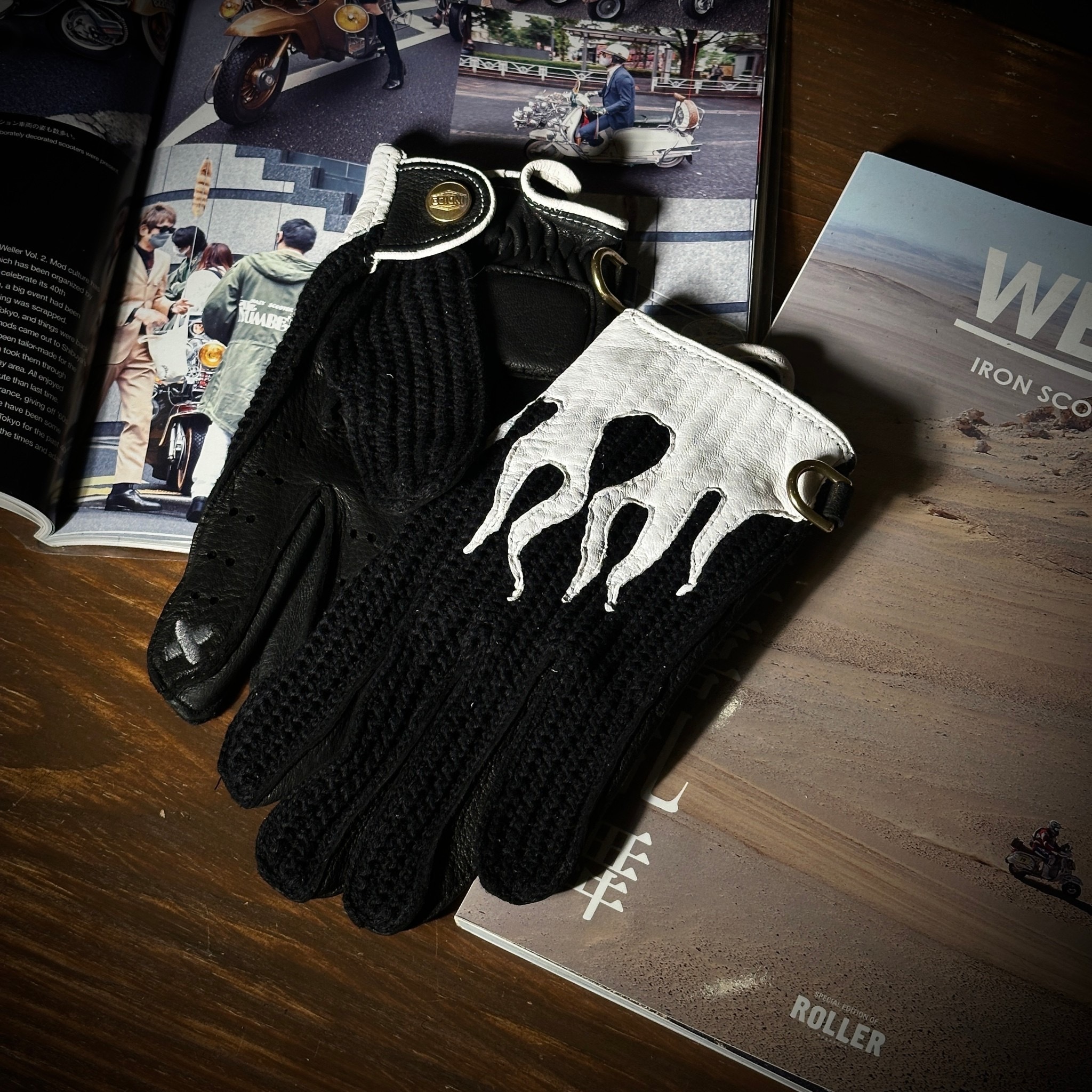 Dezel KEVLAR Freaky X Gloves 白色火焰