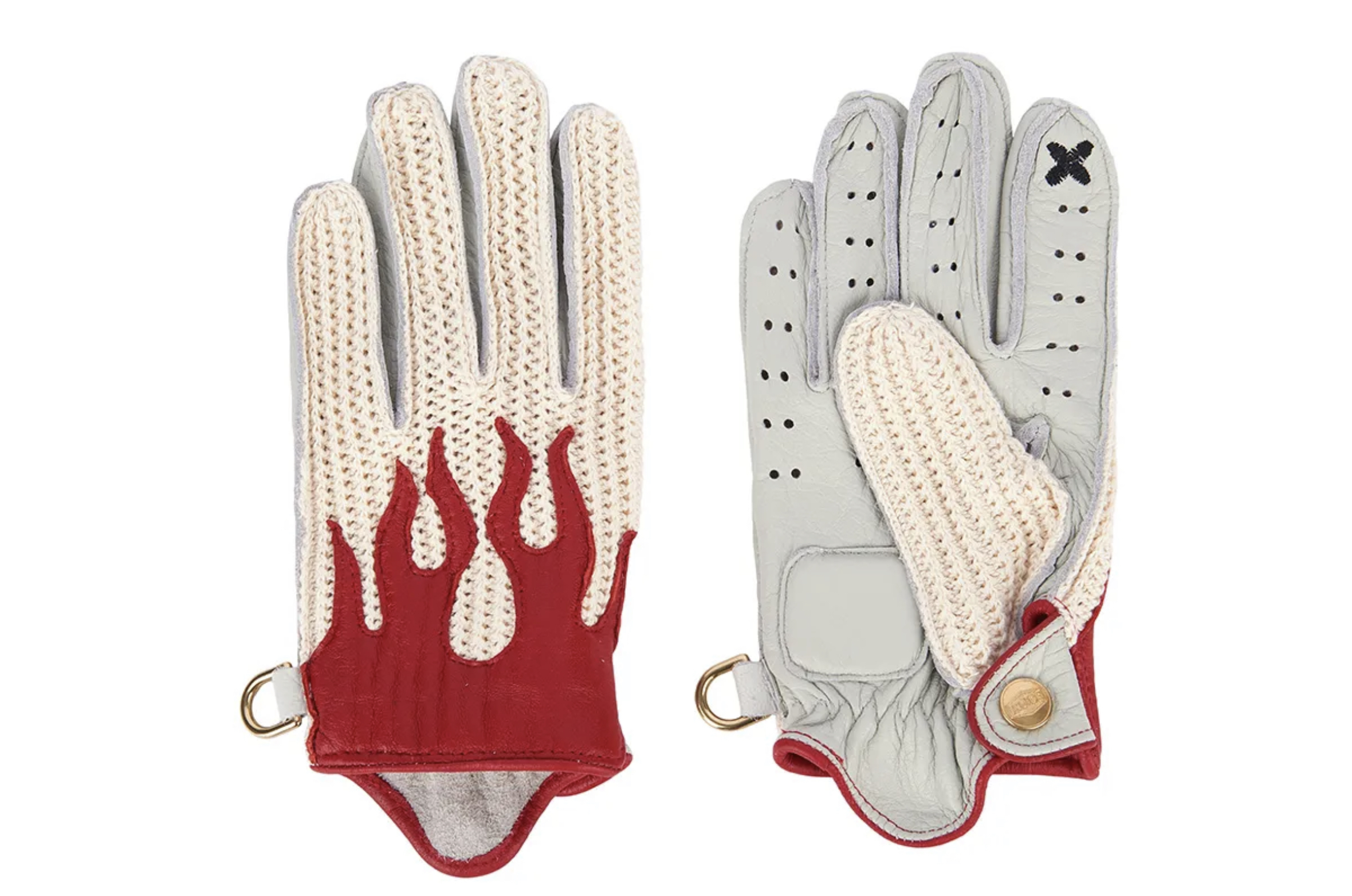 Dezel KEVLAR Freaky X Gloves 針織紅火焰