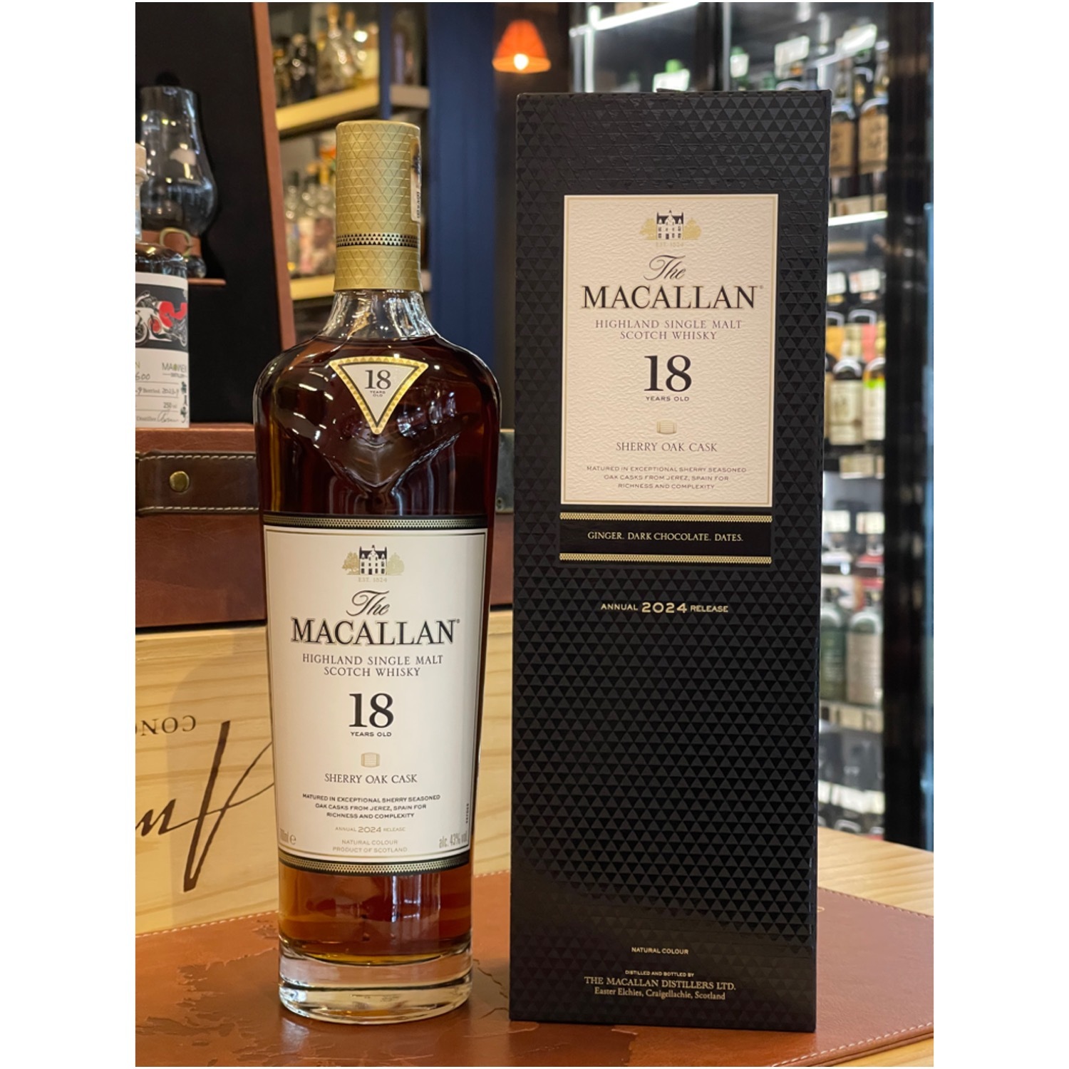 未開封The Macallan18YearsOld Sherry Oak2024 Buy The Macallan 18 Year Old Sherry Oak Cask Scotch Whisky 2024