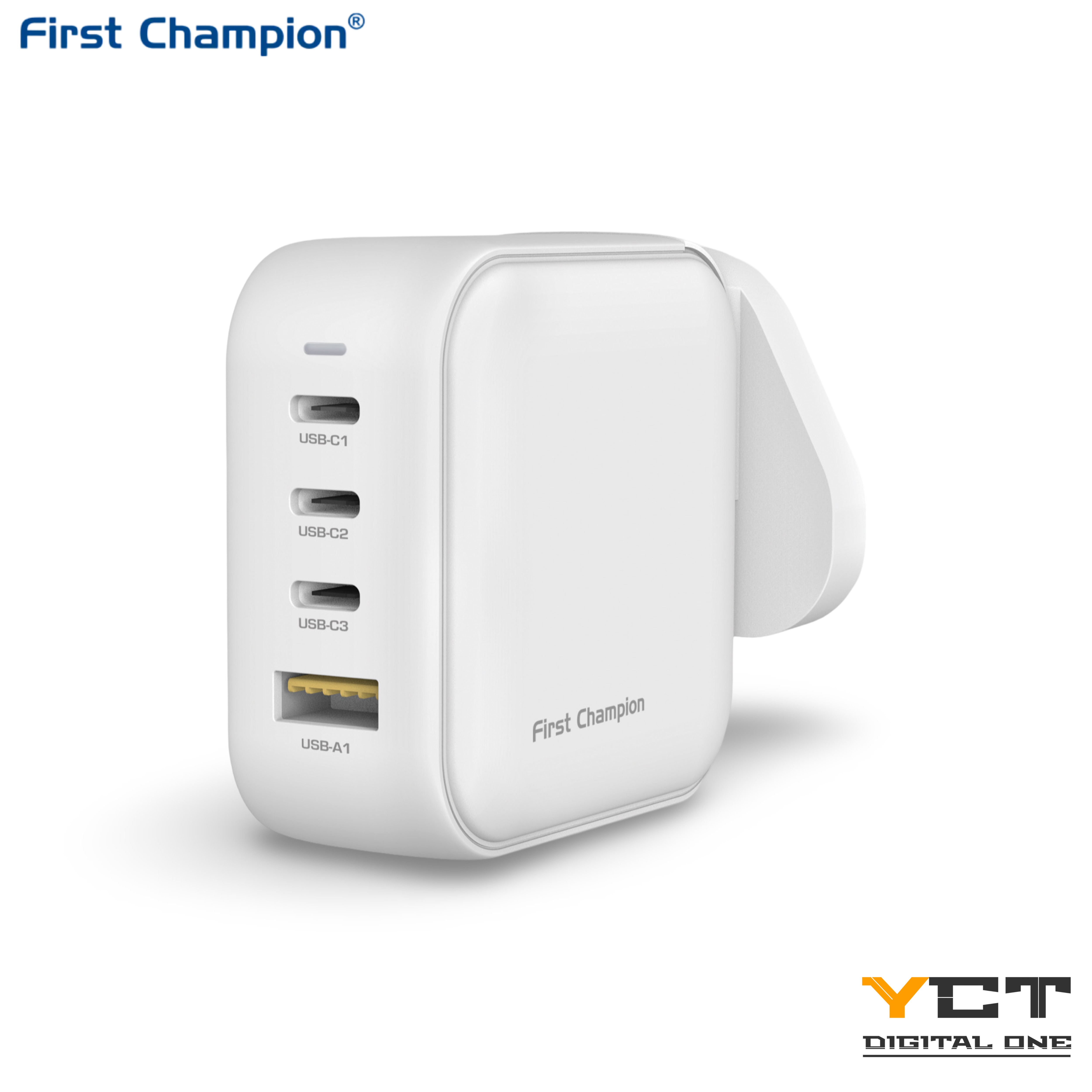 First Champion USB-C GaN 充電器 UTC4100PD3C - 100W - with USB-C PD + USB-A