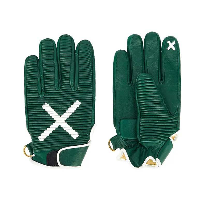 Dezel KEVLAR Freaky X Gloves 綠色皮革