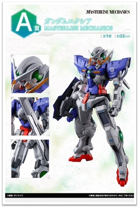 MasterLise Mechanics ICHIBANSHO FIGURE GUNDAM EXIA(oversea ver)