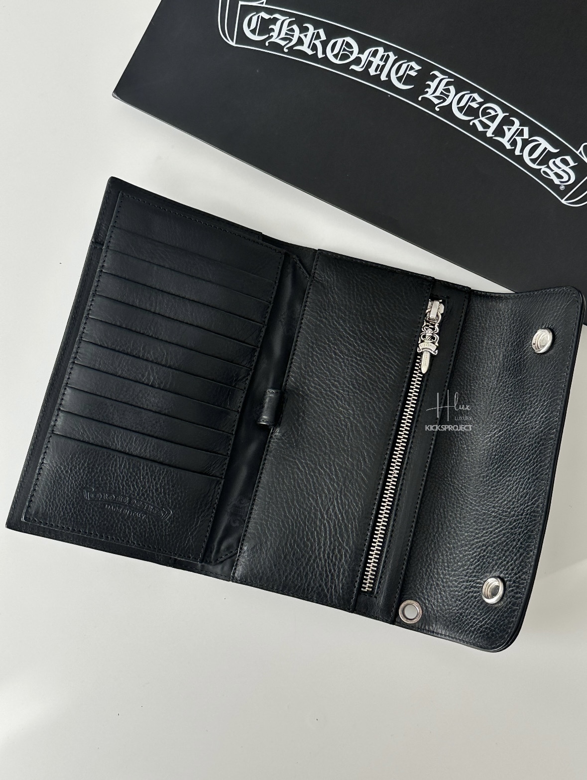Chrome Hearts 3 Fold Long Wallet 3摺長財