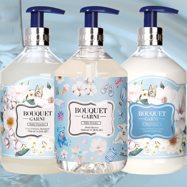 璞珈妮【寶寶香】沐浴露+洗髮精+護髮乳 - BOUQUET GARNI