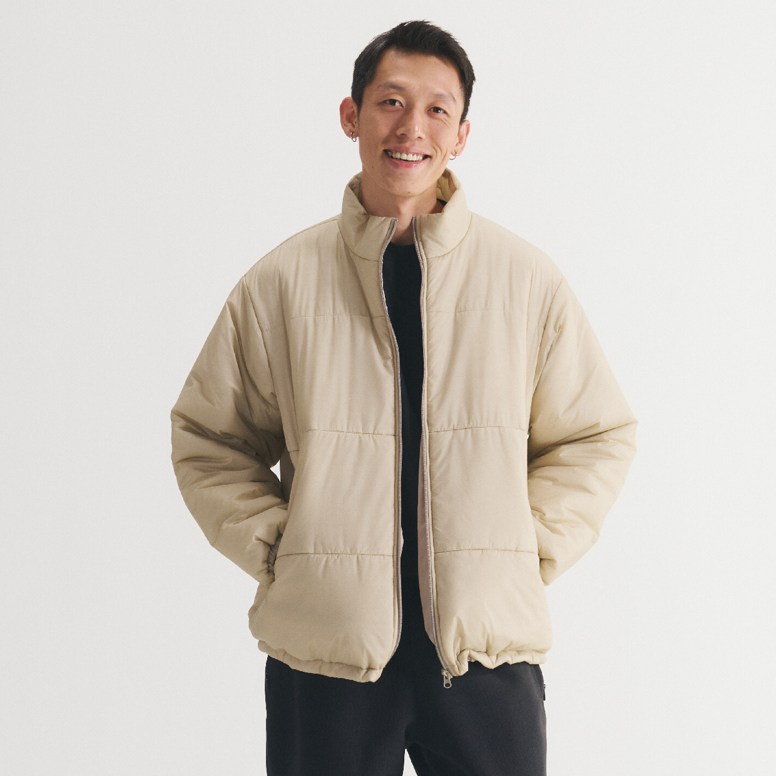 BOHRHOO Casual Cotton Jacket 素面鋪棉外套 [BH889]