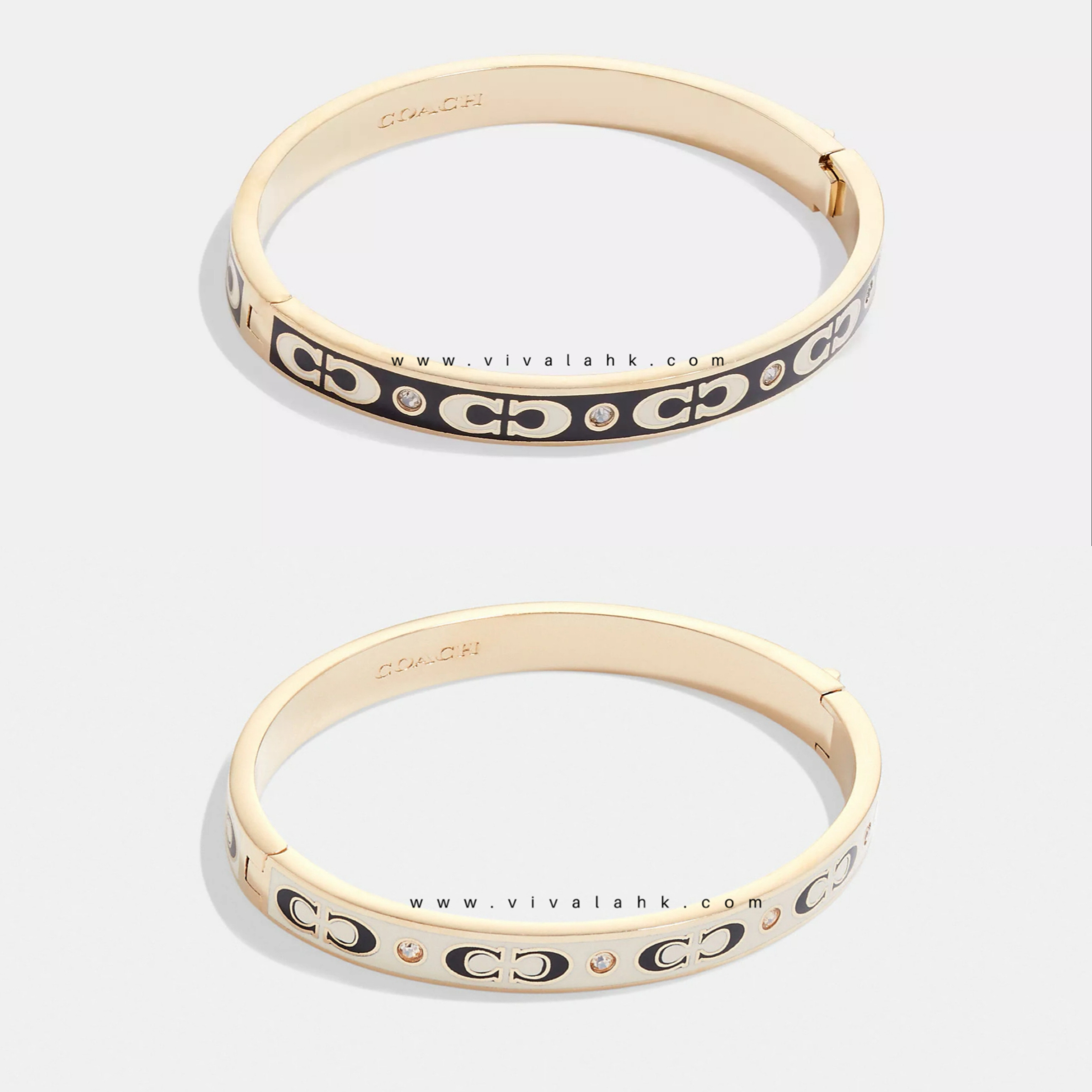 Coach - 經典搪瓷C字手鈪 (CI904)