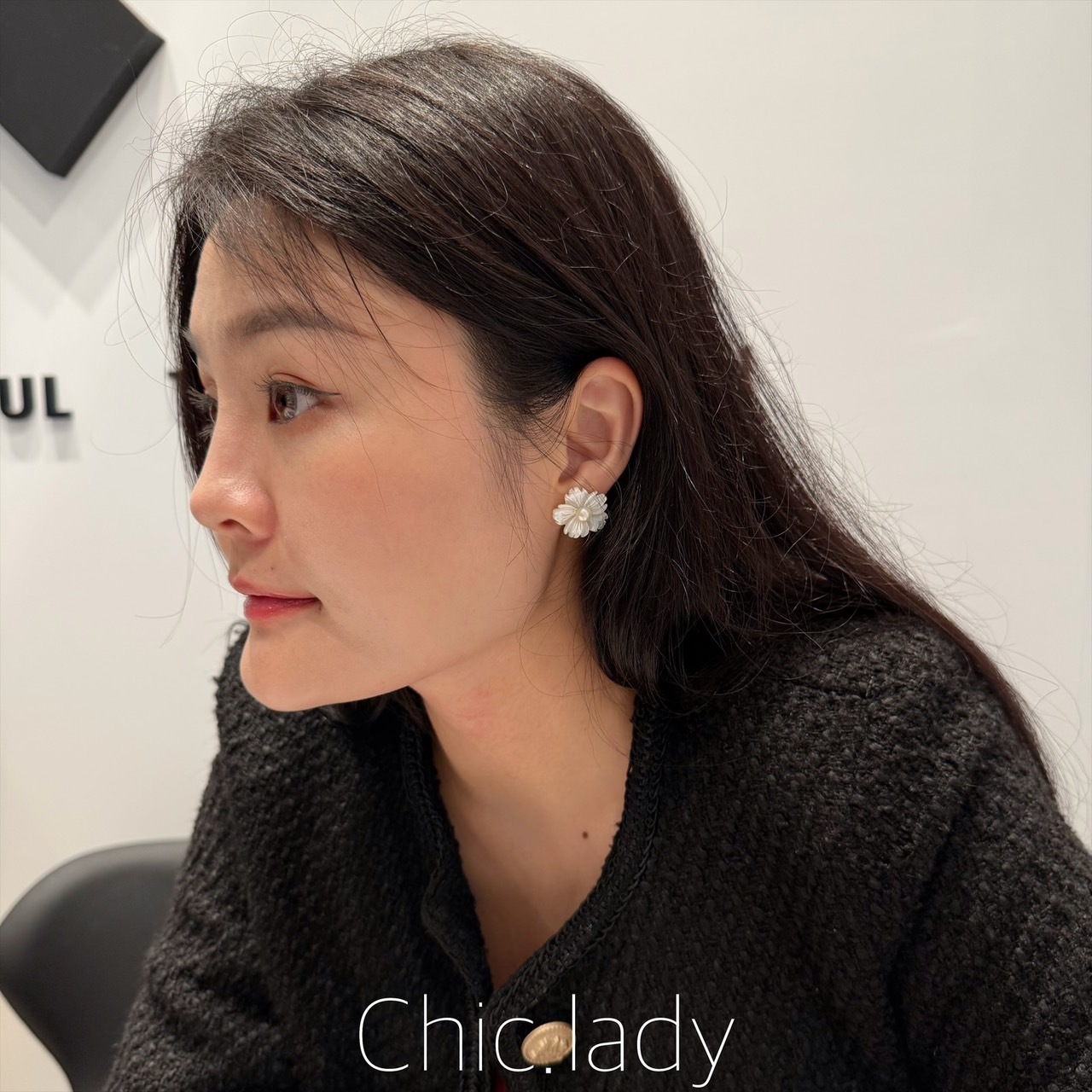 Earrings | 雪之花