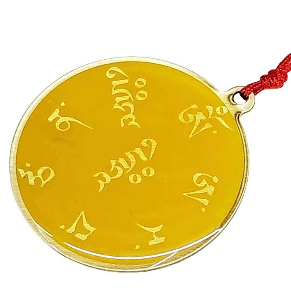 文殊菩薩{彩繪} 佛牌項鍊【十方】153886