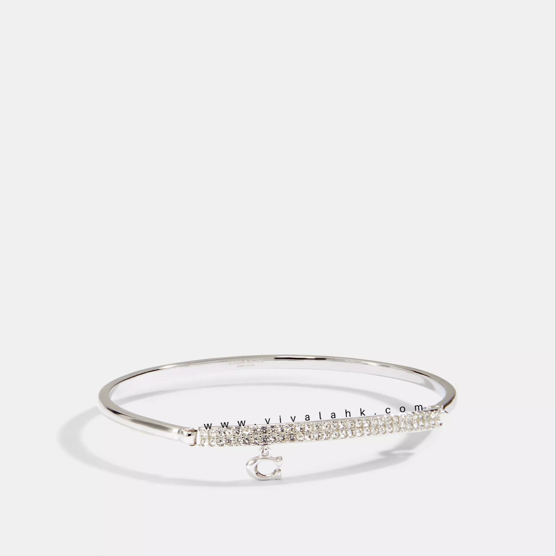 Coach - 閃石C字Bar手鈪 (91429)