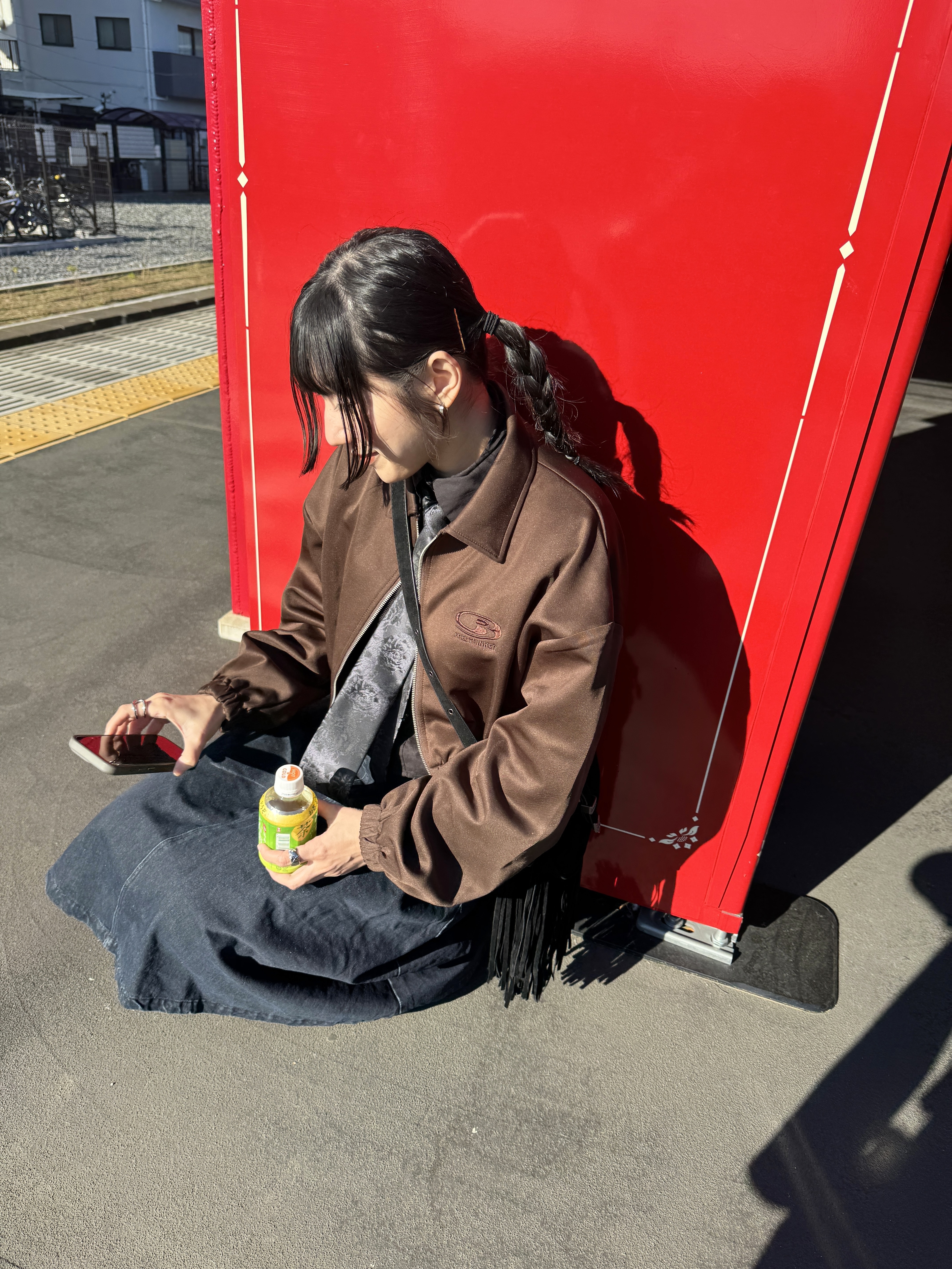 自肥 logo刺繡外套