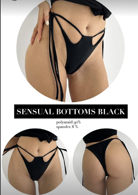 Sensual Bottom-Black