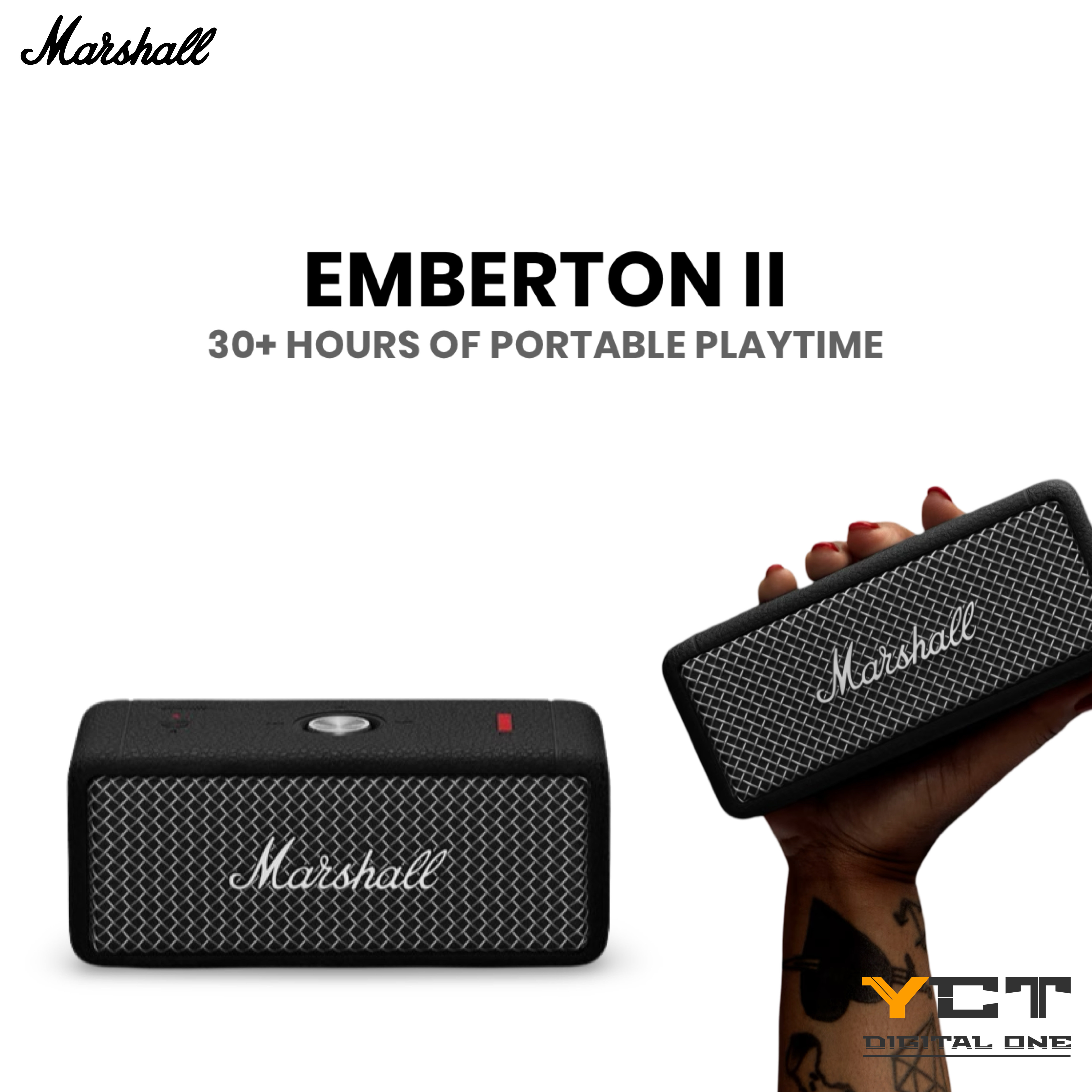 MARSHALL EMBERTON II 藍牙喇叭