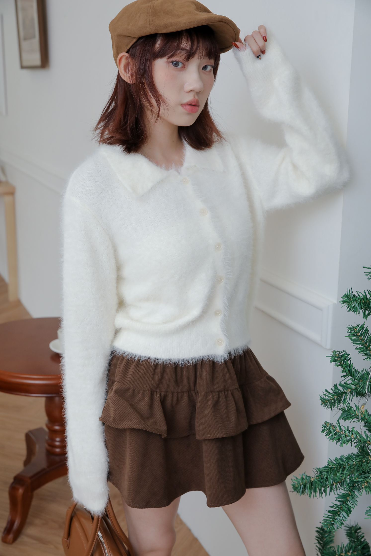 【Discount】Collar Wings Cardigan #罩衫