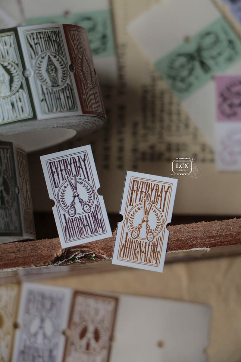 Everyday journaling(剪刀)_標籤貼紙捲｜吉