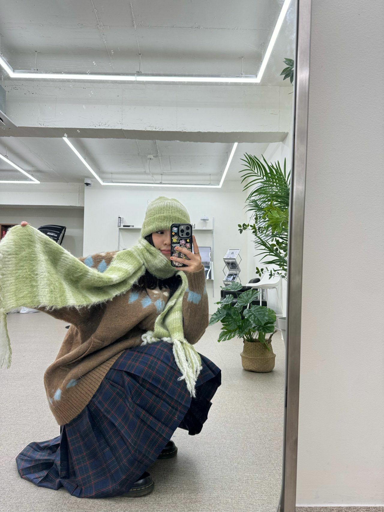 橫間頸巾 OWN-090A