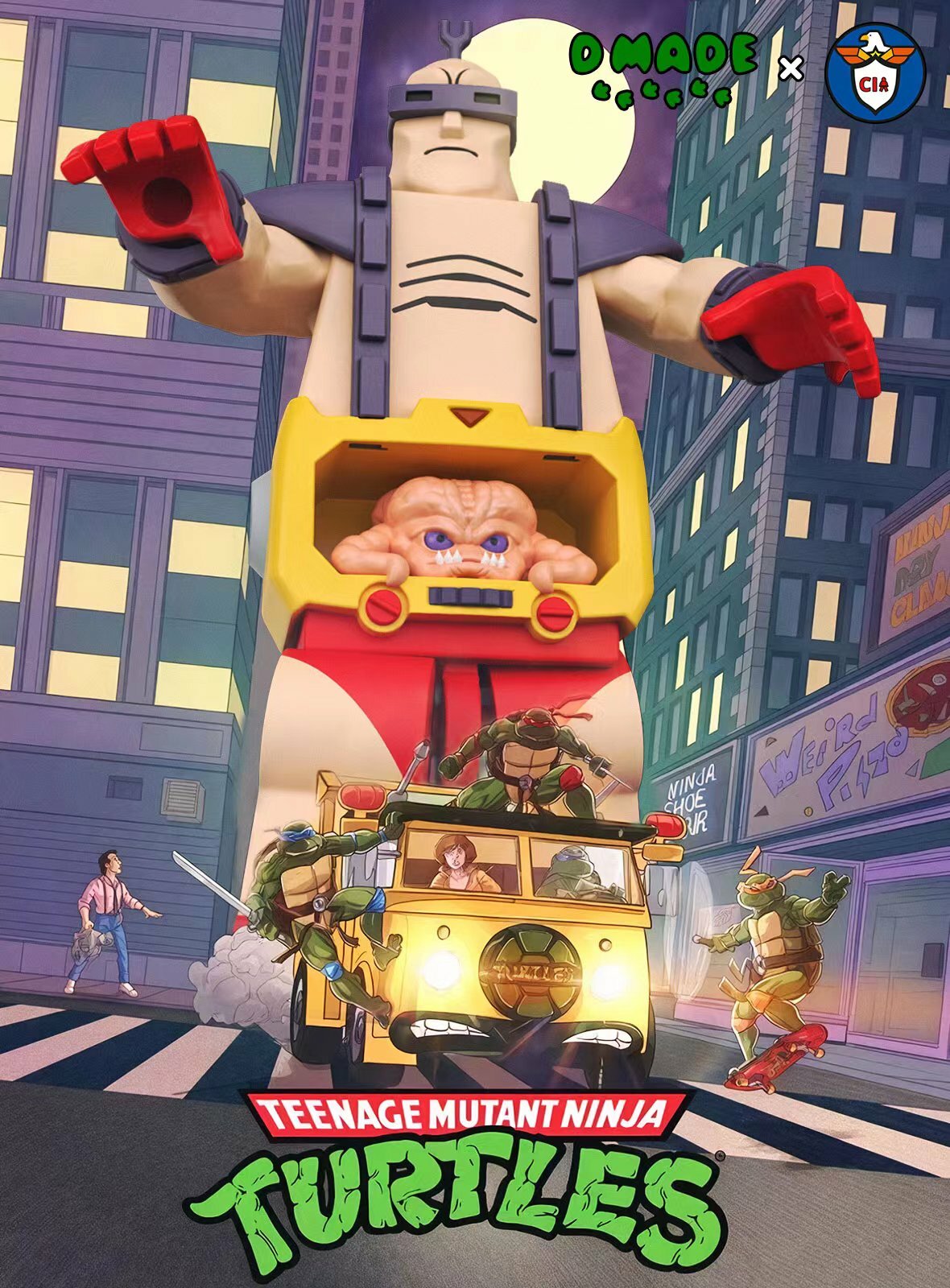 [D made][Preorder] Teenage Mutant Ninja Turtles - Krang [UVprinted]