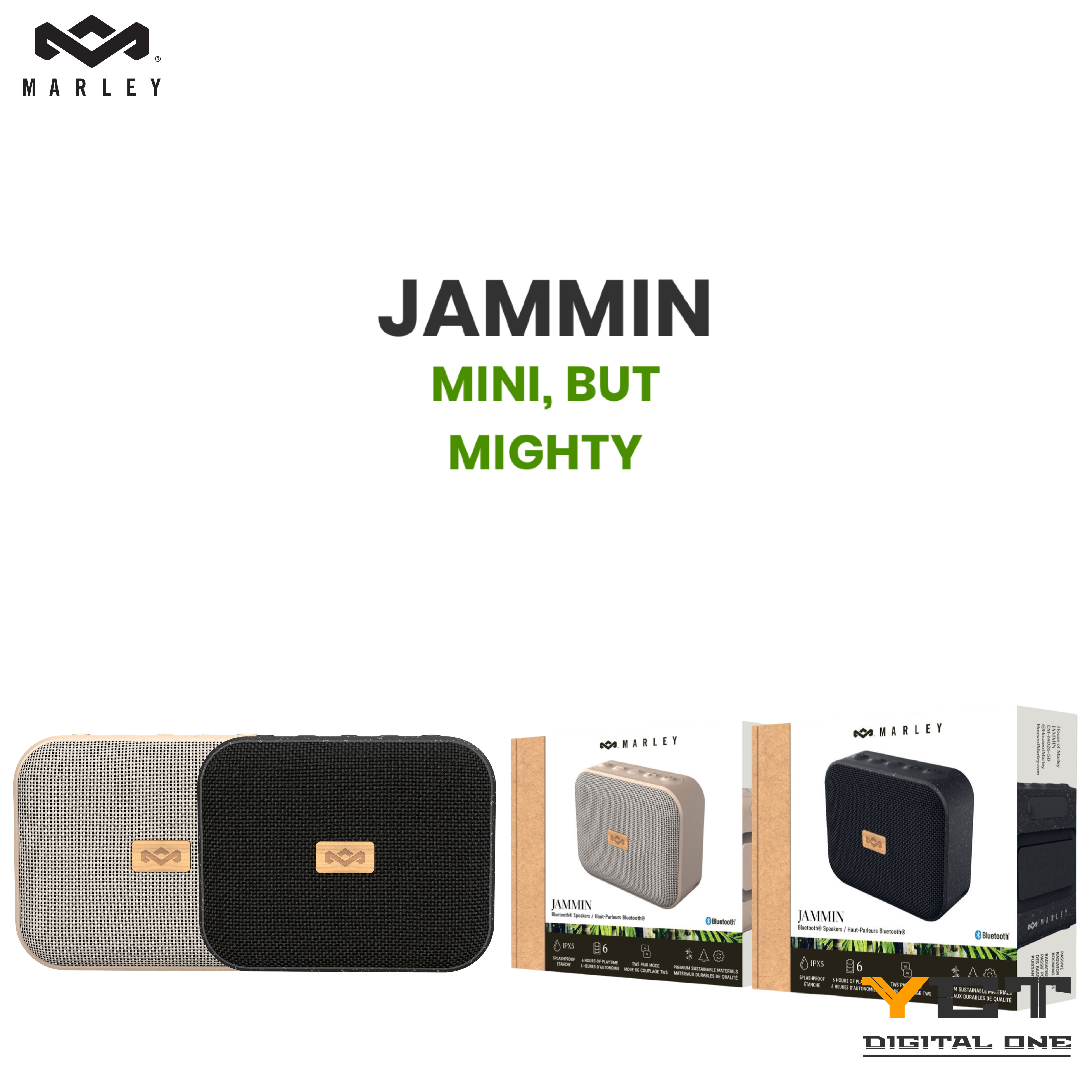 House of Marley - Jammin 迷你藍牙喇叭