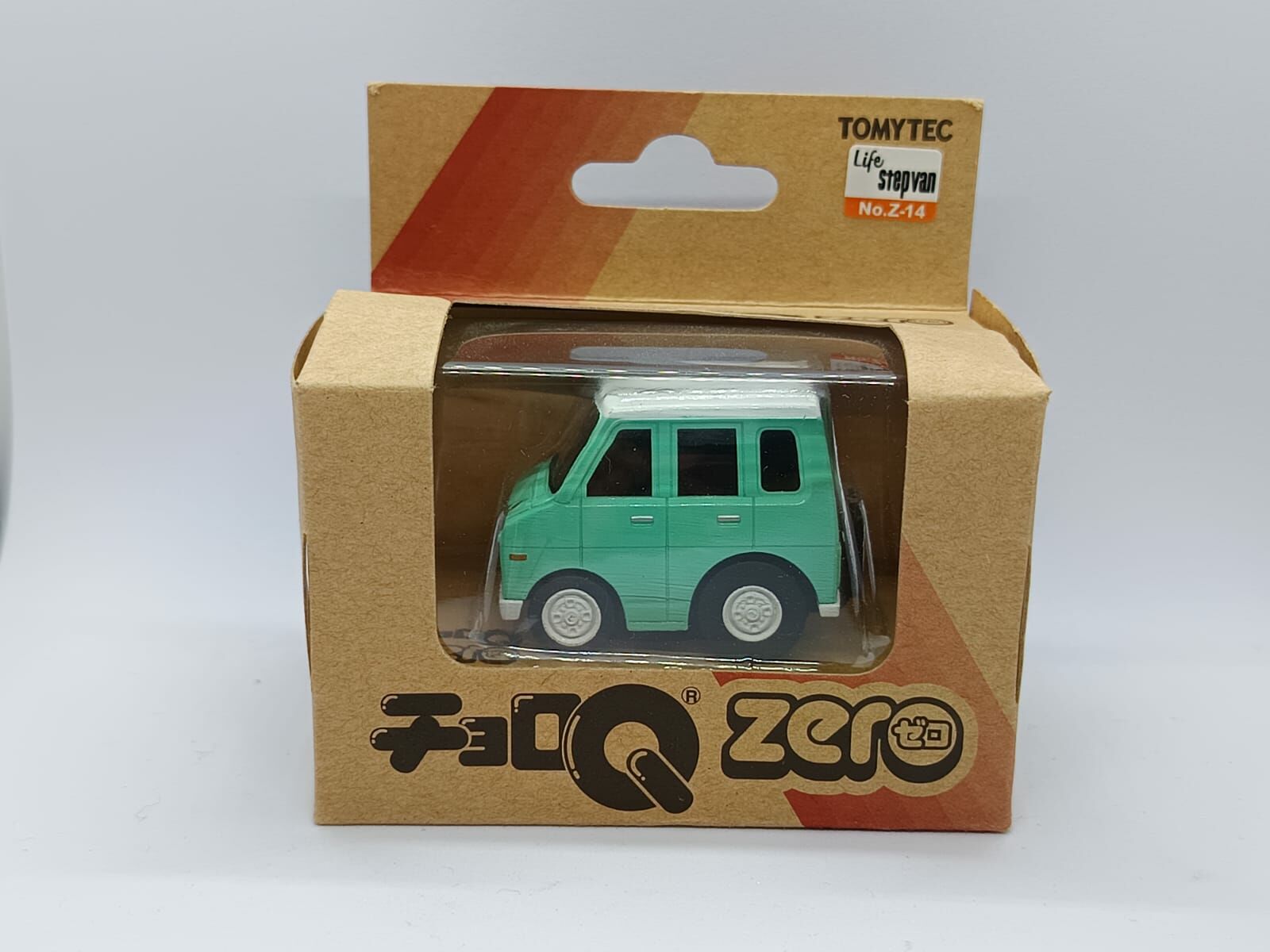 CHORO Q Z-14C HONDA LIFE STEPWAGEN GREEN/WHITE