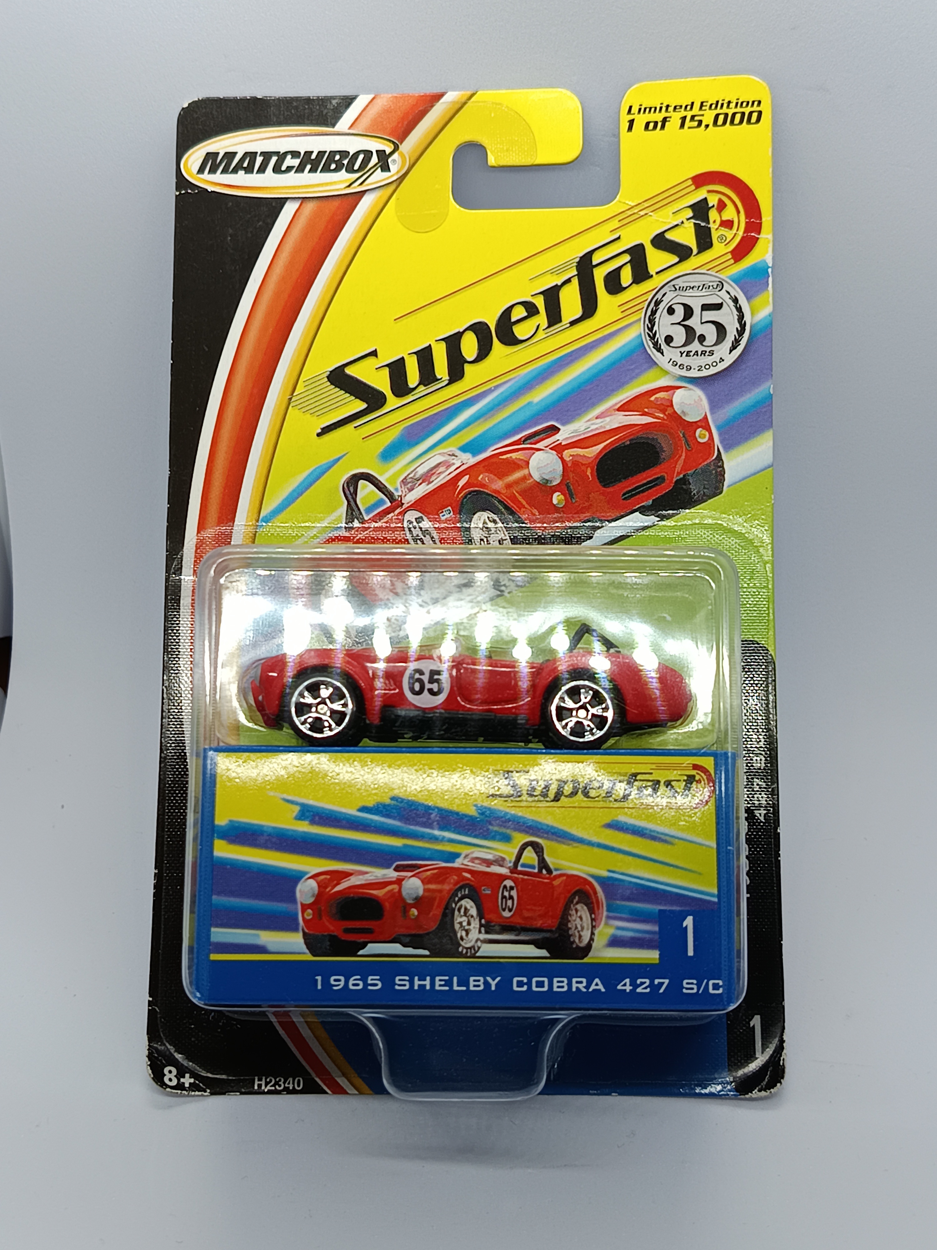 MATCHBOX 1965 SHELBY COBRA 427 S/C