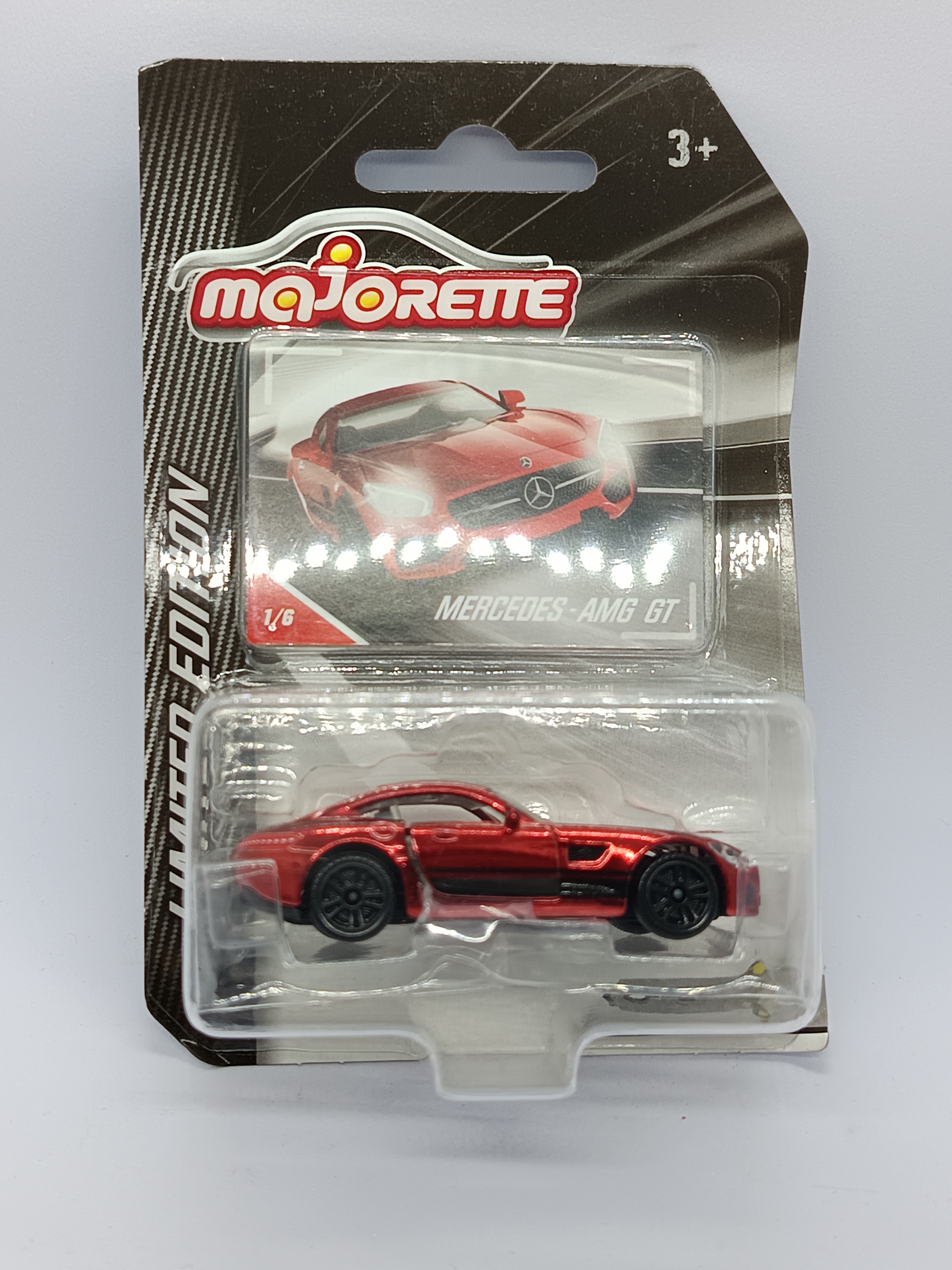 MAJORETTE MERCEDES AMG GT CHROME RED