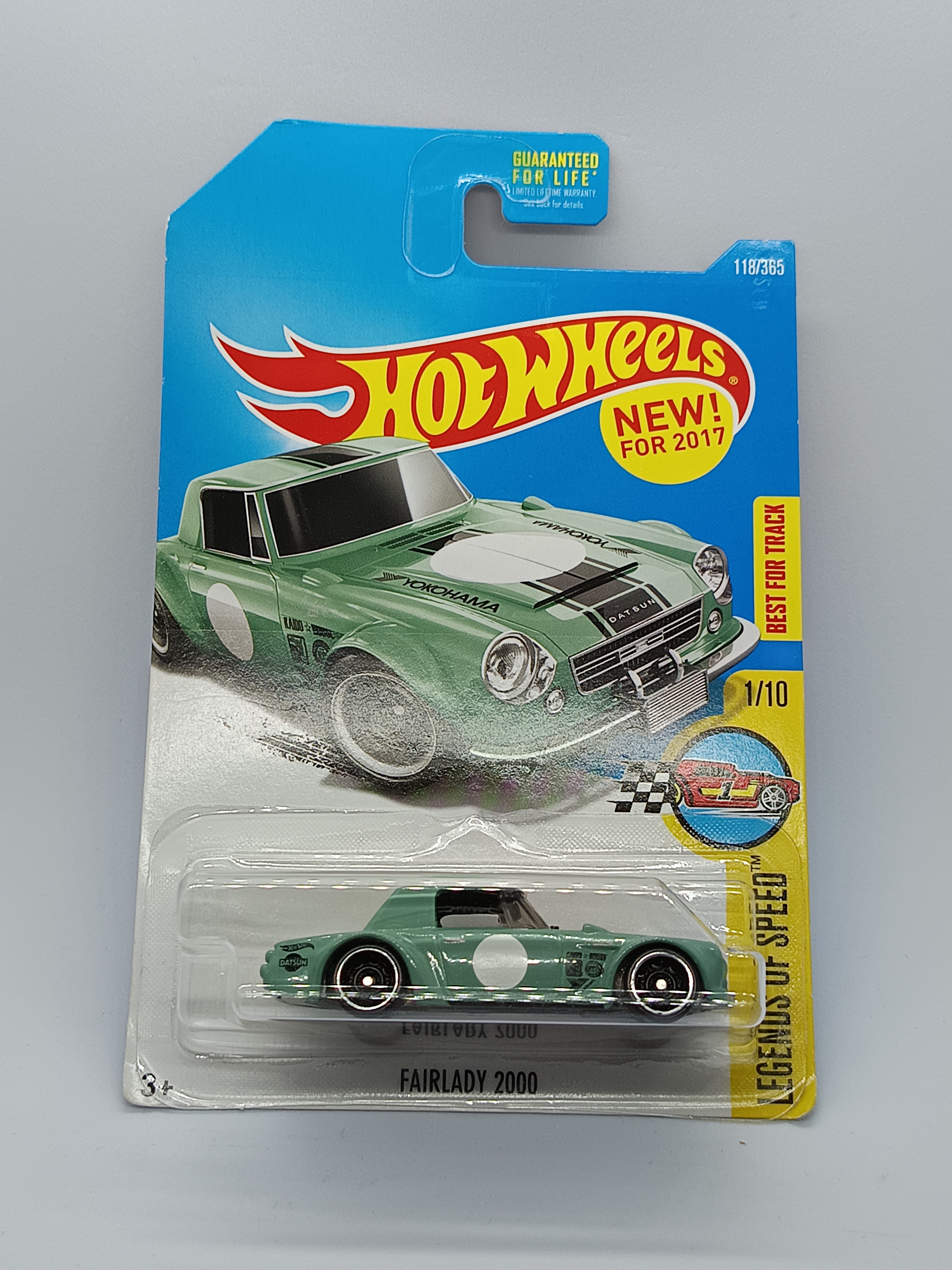 HOT WHEELS FAIRLADY 2000 GREEN