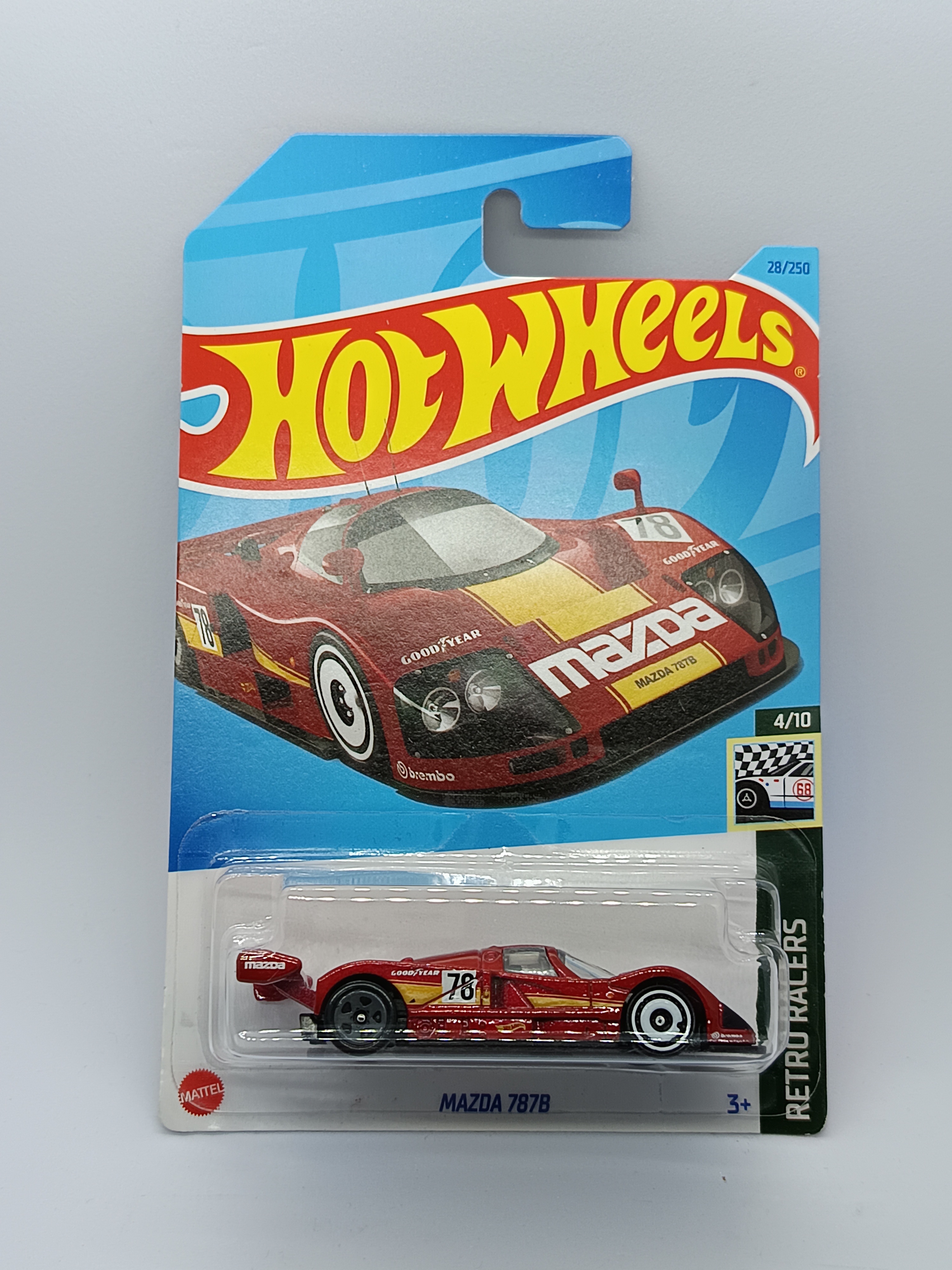 HOT WHEELS MAZDA 787B RED #78