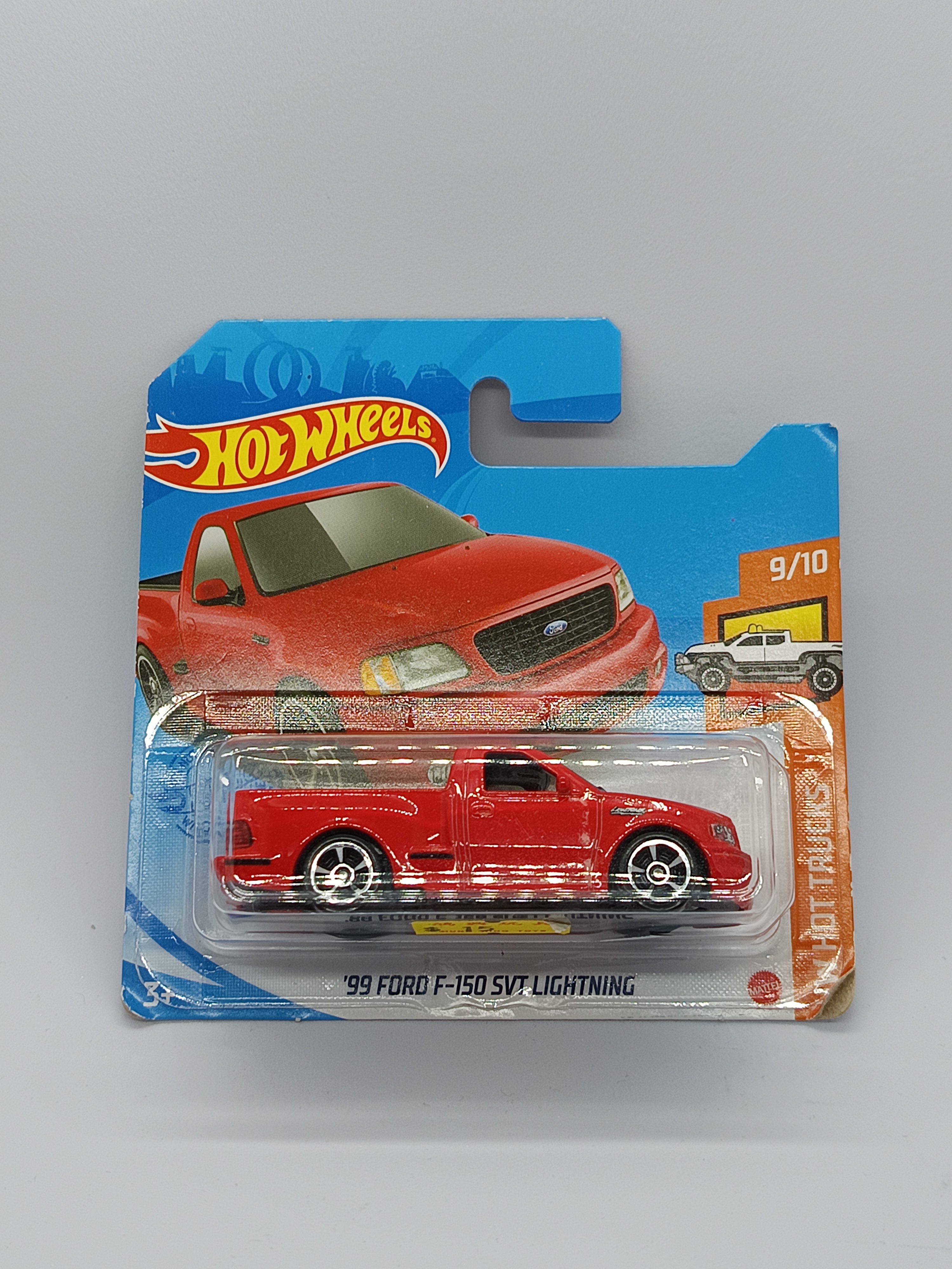 HOT WHEELS '99 FORD F-150 SVT LIGHTNING RED