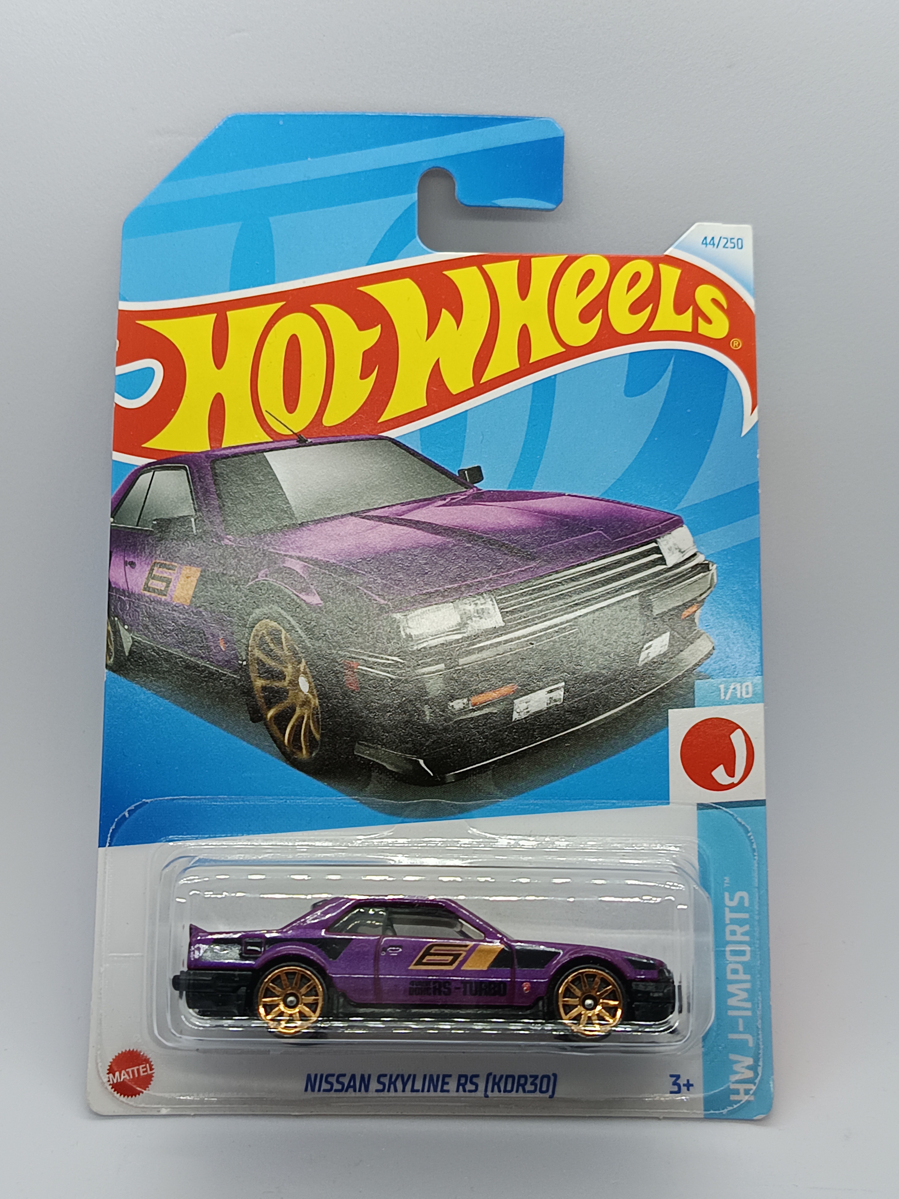 HOT WHEELS NISSAN SKYLINE RS(KDR30) BLUE