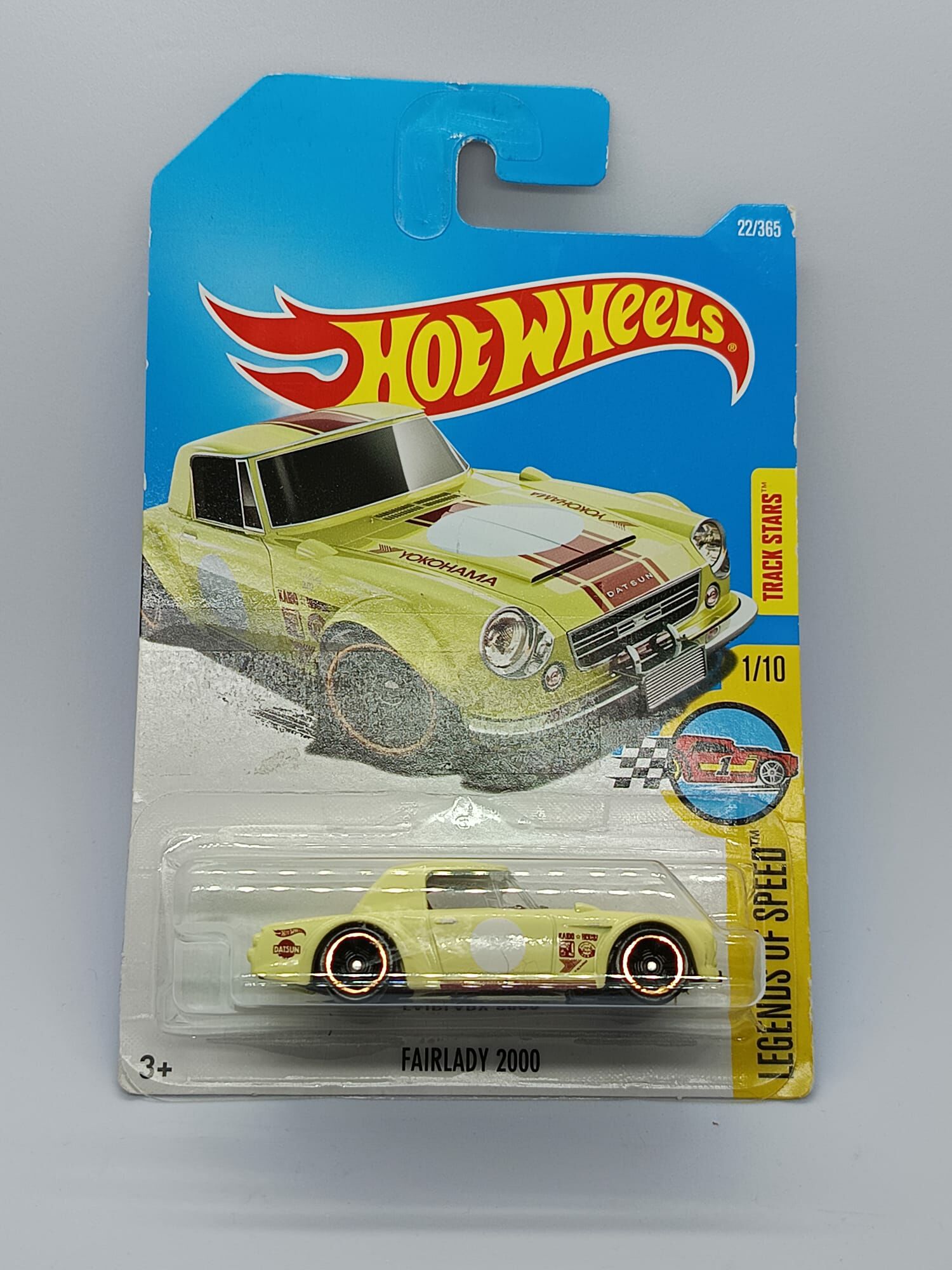 HOT WHEELS FAIRLADY 2000 YELLOW