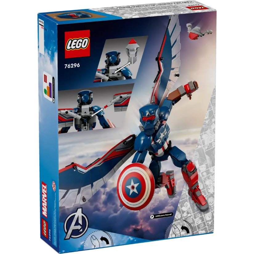 LEGO 76296 New Captain America Construction Figure
