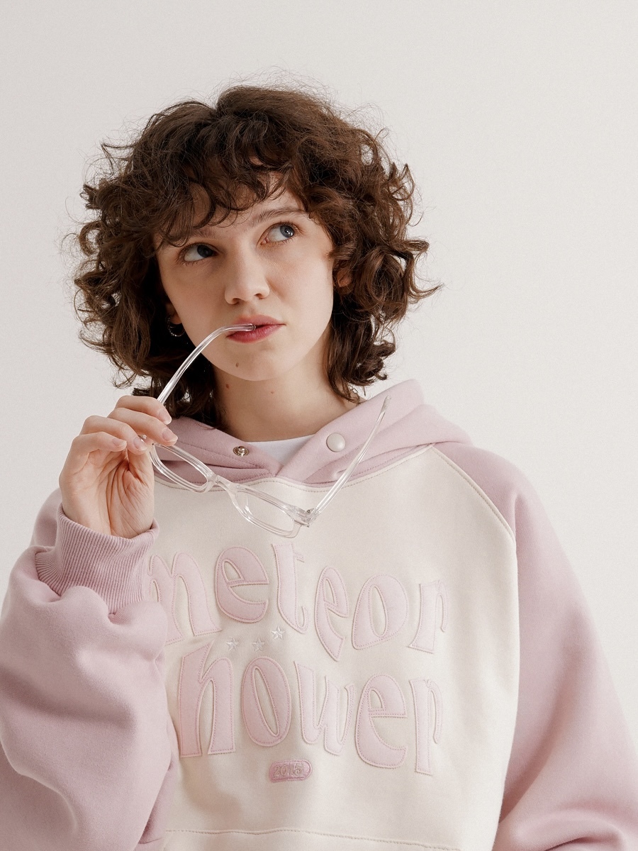 <預購> 韓國WV PROJECT Meteor Shower ⭐️ 流星雨刷毛帽T