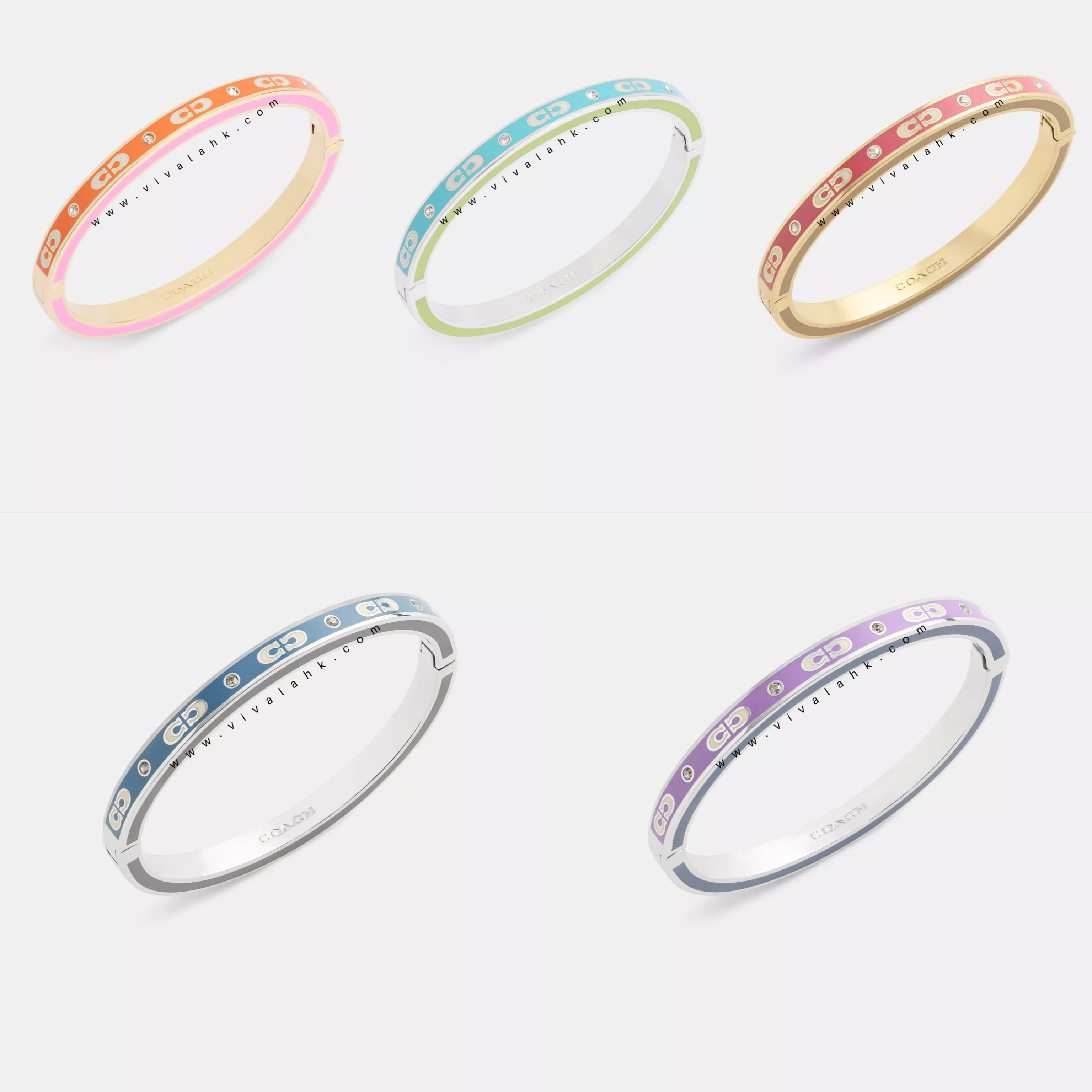 Coach - 經典搪瓷C字手鈪 (CV258) (CV259) (CY051) (CY053)