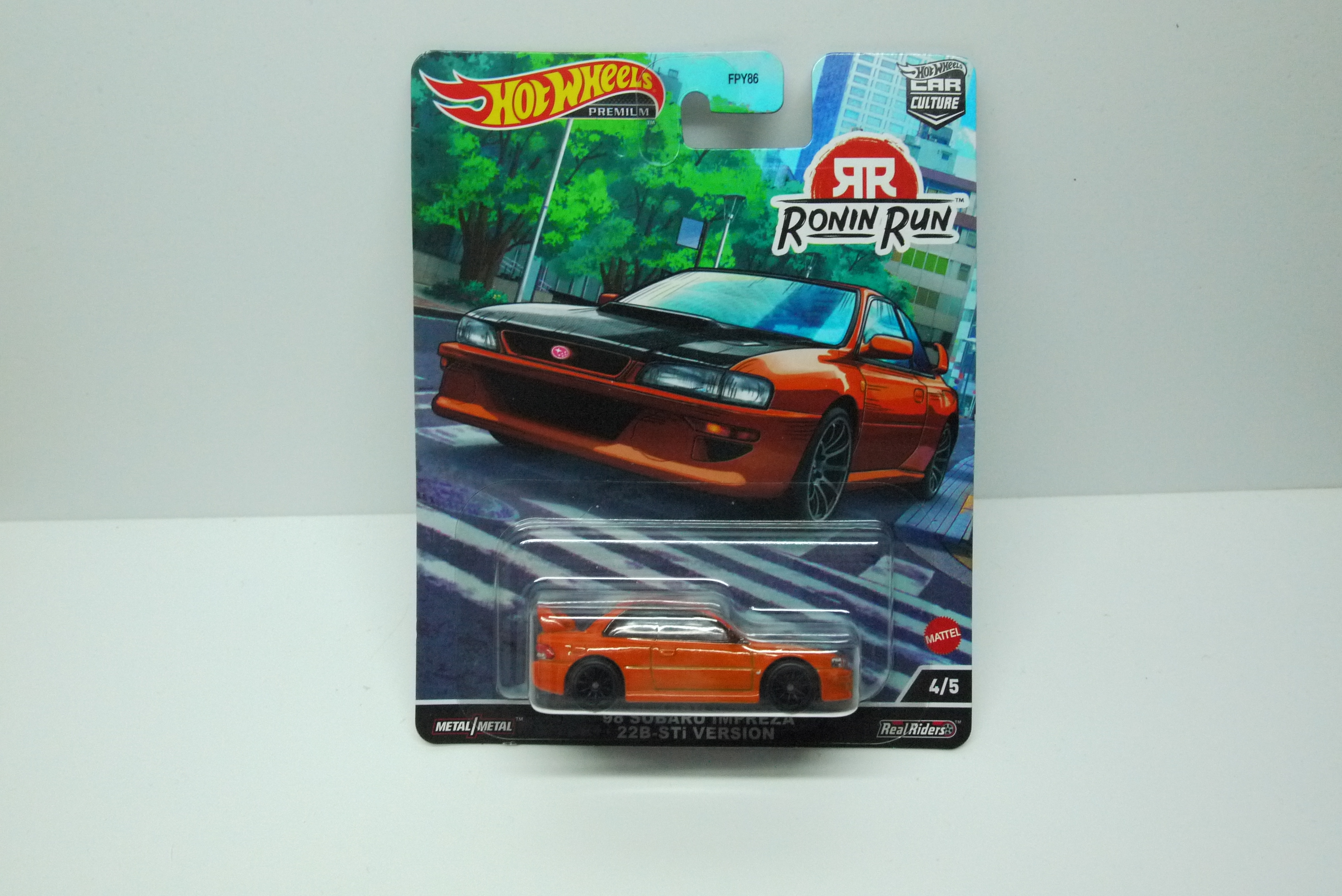 HOT WHEELS CAR CULTURE '98 SUBARU IMPREZA 22B STI VERSION