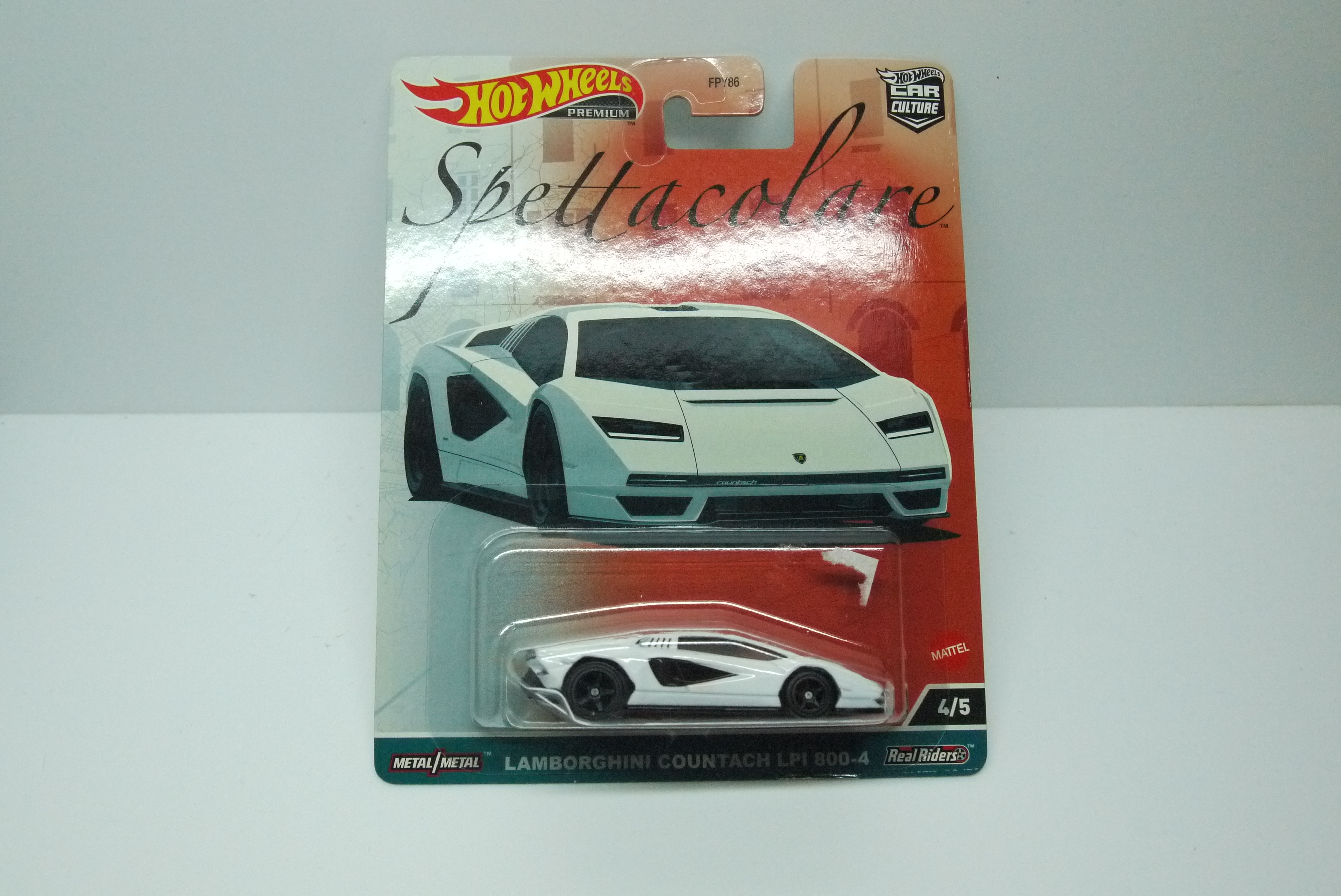 HOT WHEELS CAR CULTURE LAMBORGHINI COUNTACH LPI 800-4