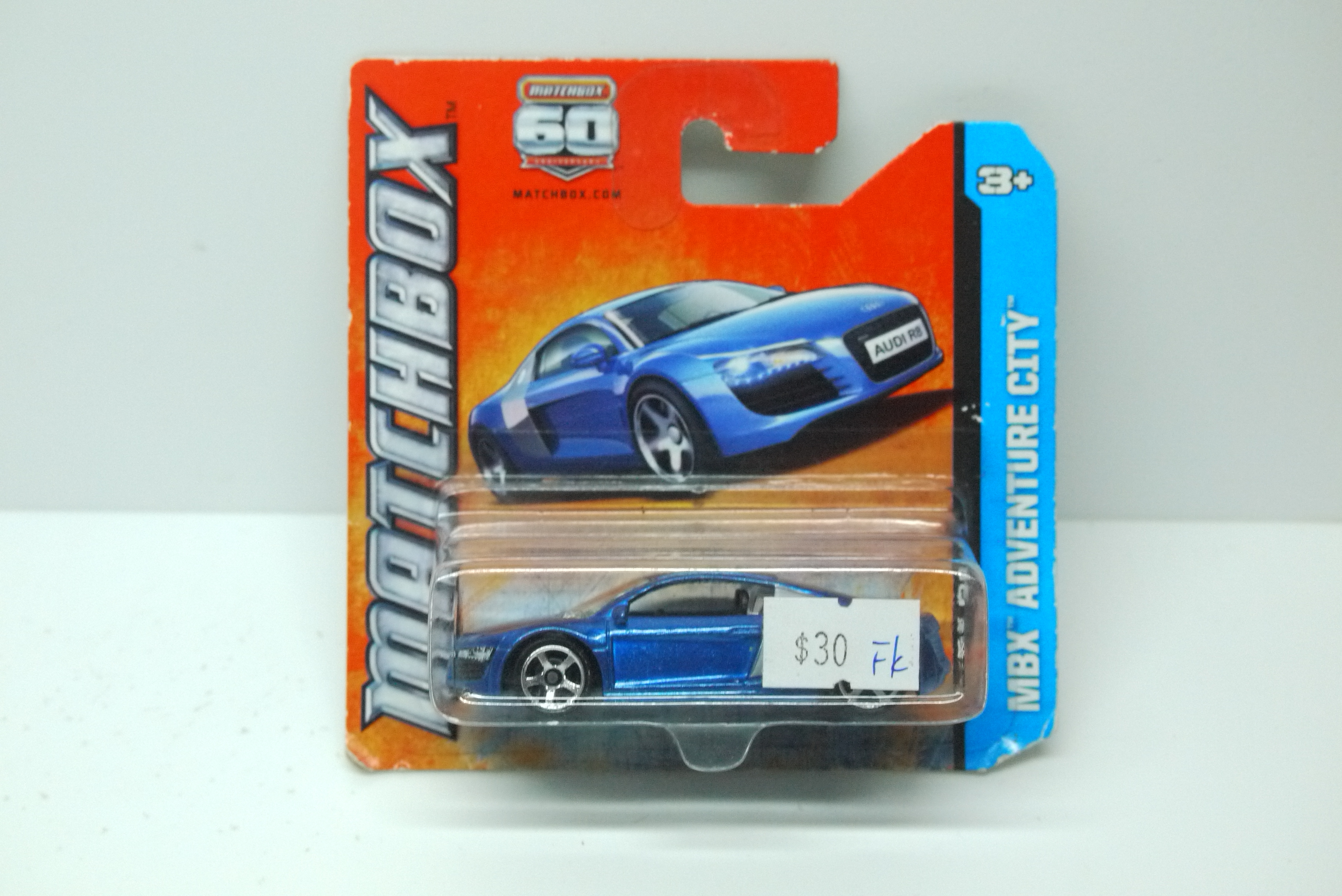 MATCHBOX AUDI R8 BLUE