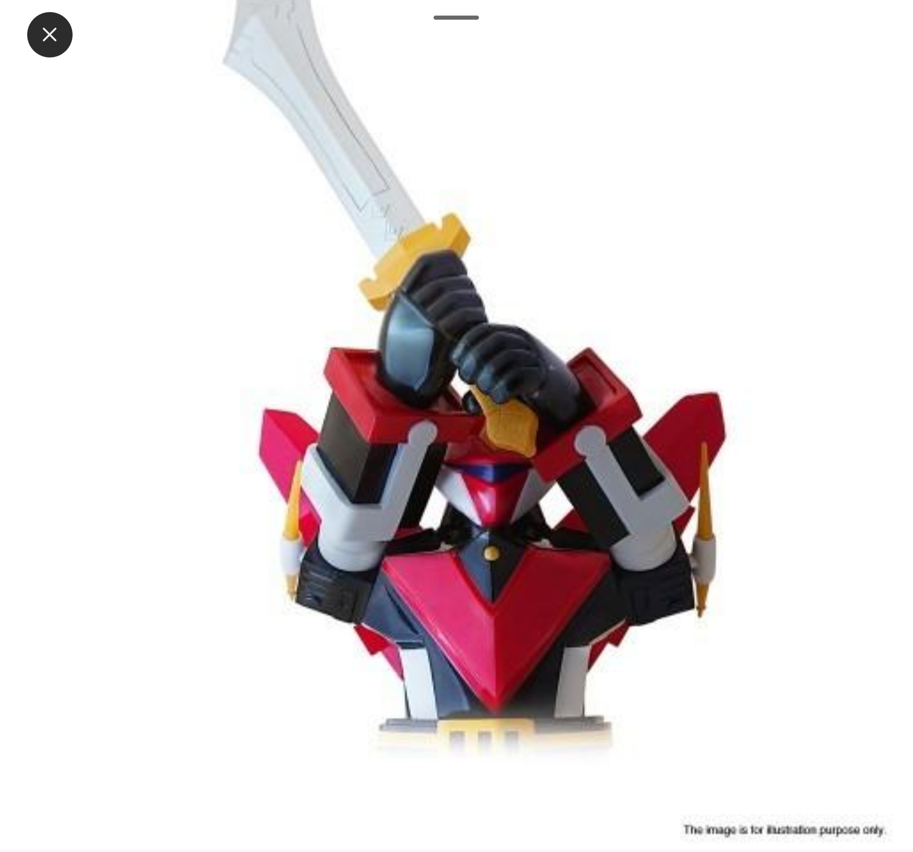 PLAY SUPER ROBOT VINART 宇宙大帝ゴッドシグマ 原型製作太歳 全新現貨行版