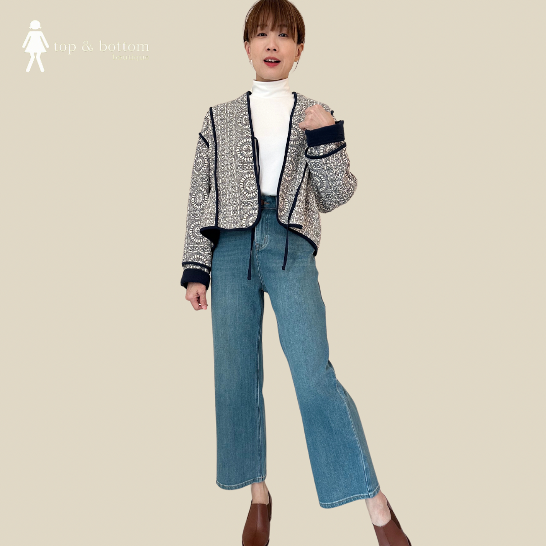 ORIENTAL EMBROIDERED SHORT JACKET