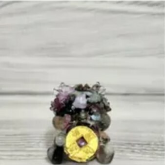 [S] GEMZ & CO MNTF MINI MONEY MONSTER DISPLAY, TOURMALINE, V236 (V236)