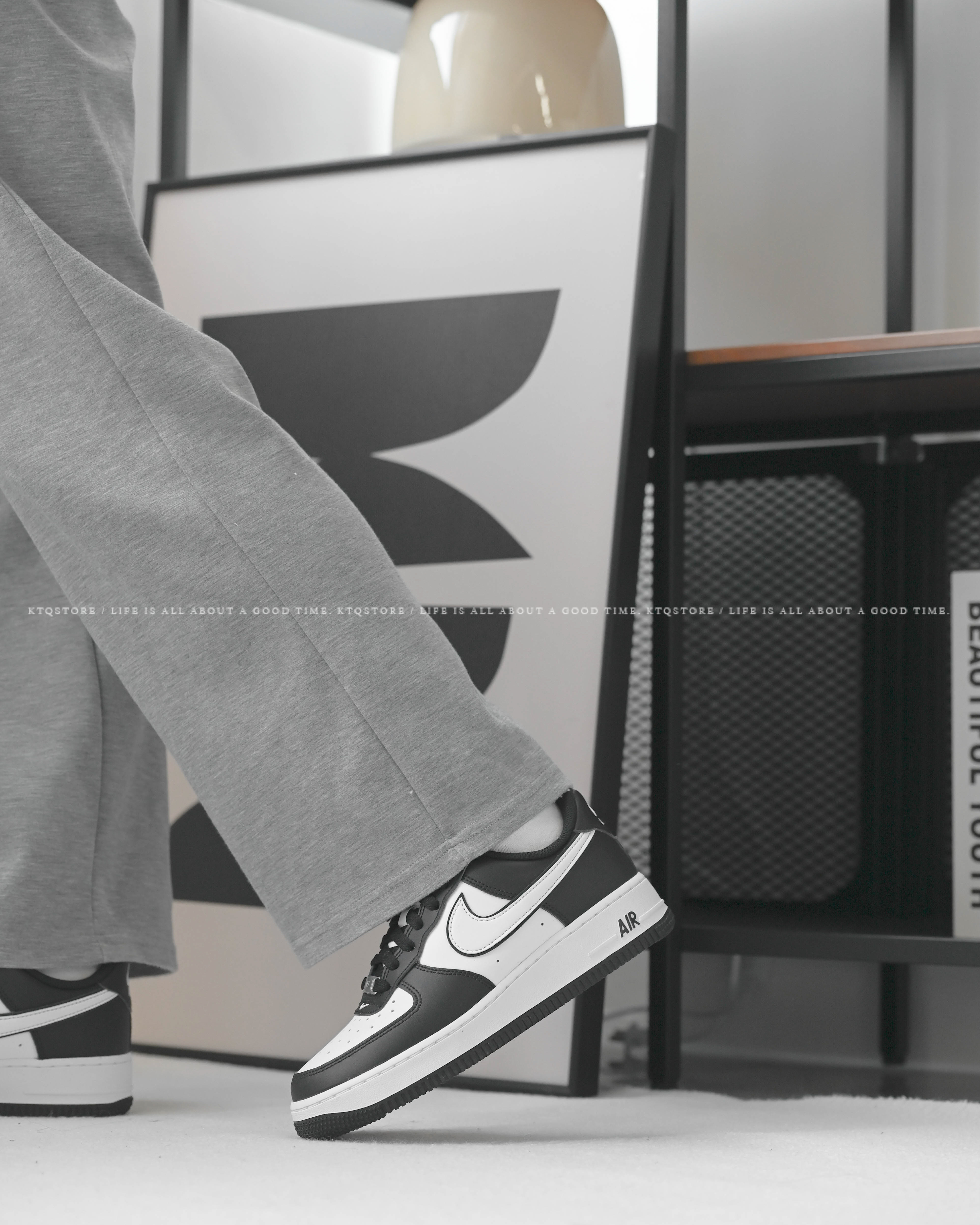 KTQ STORE ‧ Nike Air Force 1 Low 休閒 白黑 熊貓 DV0788-001