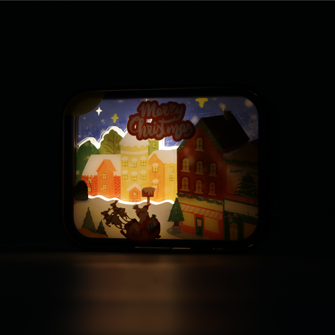 Sparkling Village Nightlight