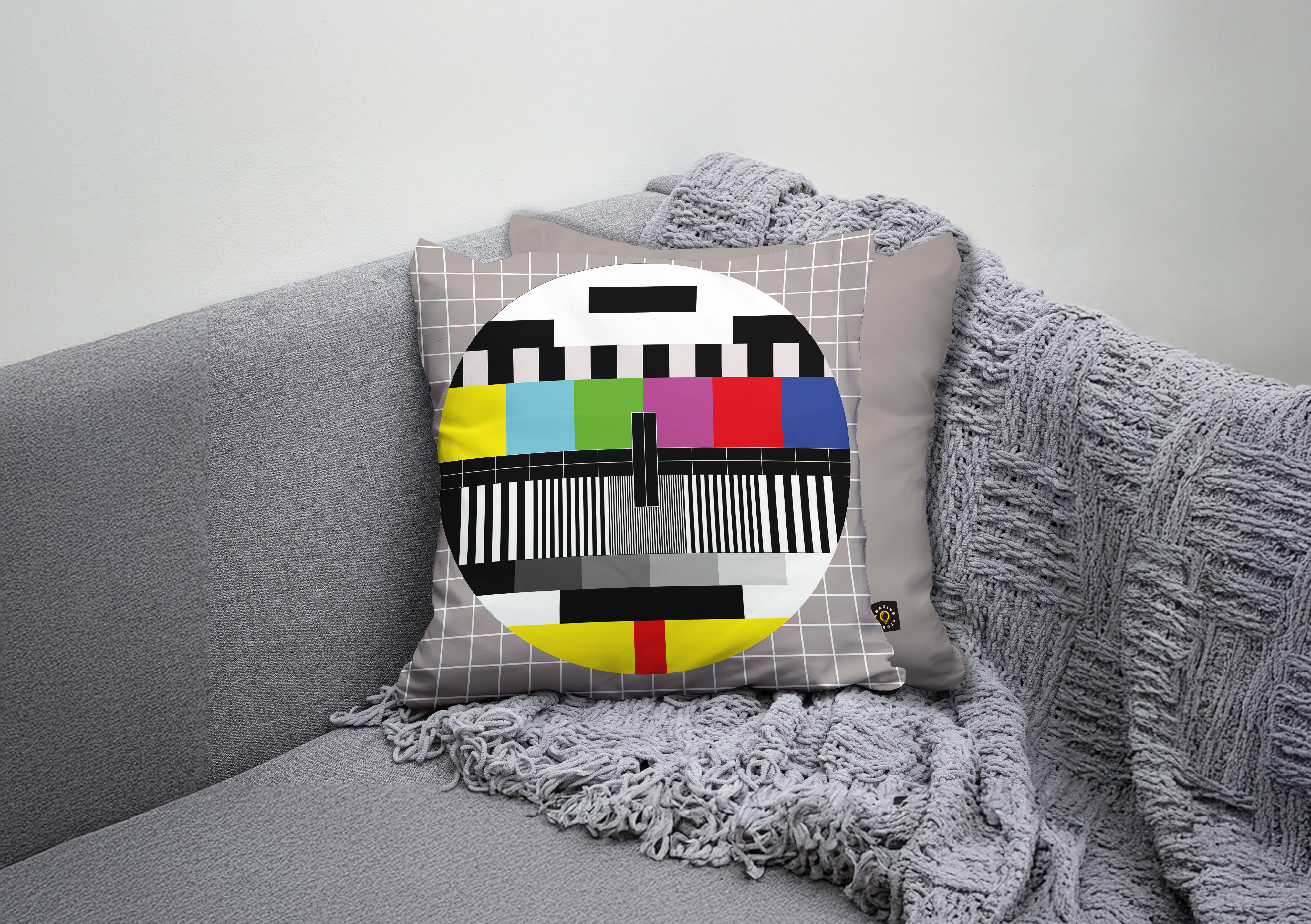 【懷舊香港 - 電視】 靠墊套/咕𠱸套/腰枕套丨Amazing Studio