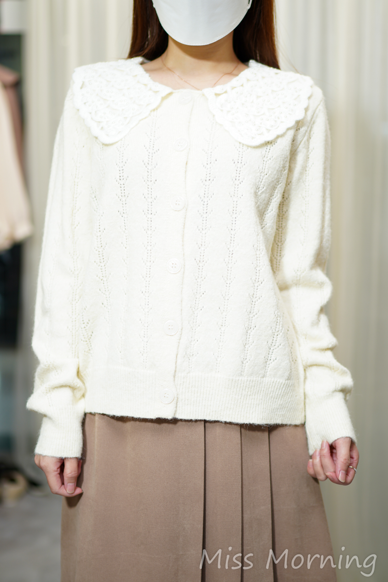 靚織紋靚領位上衣(14329)