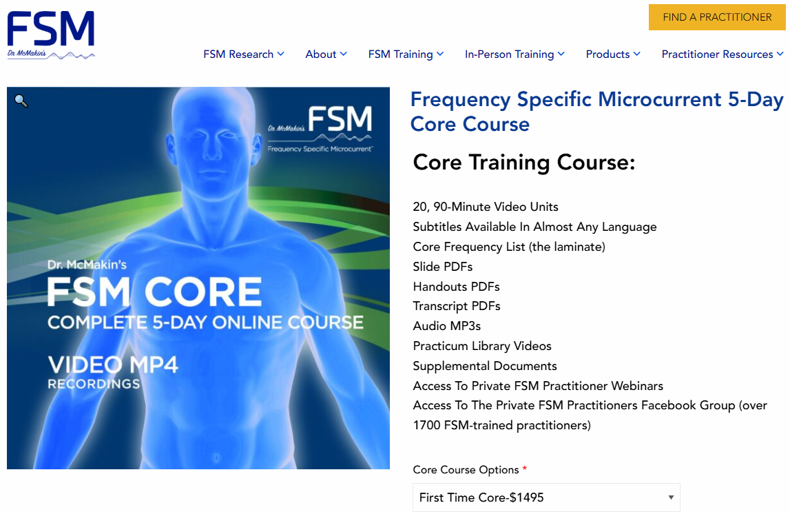 FSM core seminar online course介紹與連結