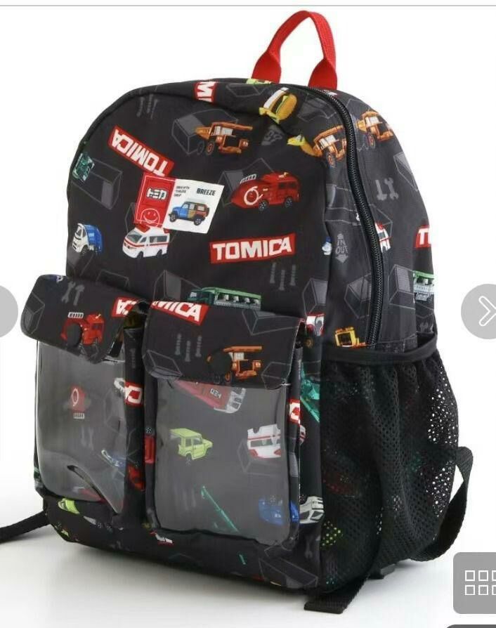 日單Tomica滿印汽車背包