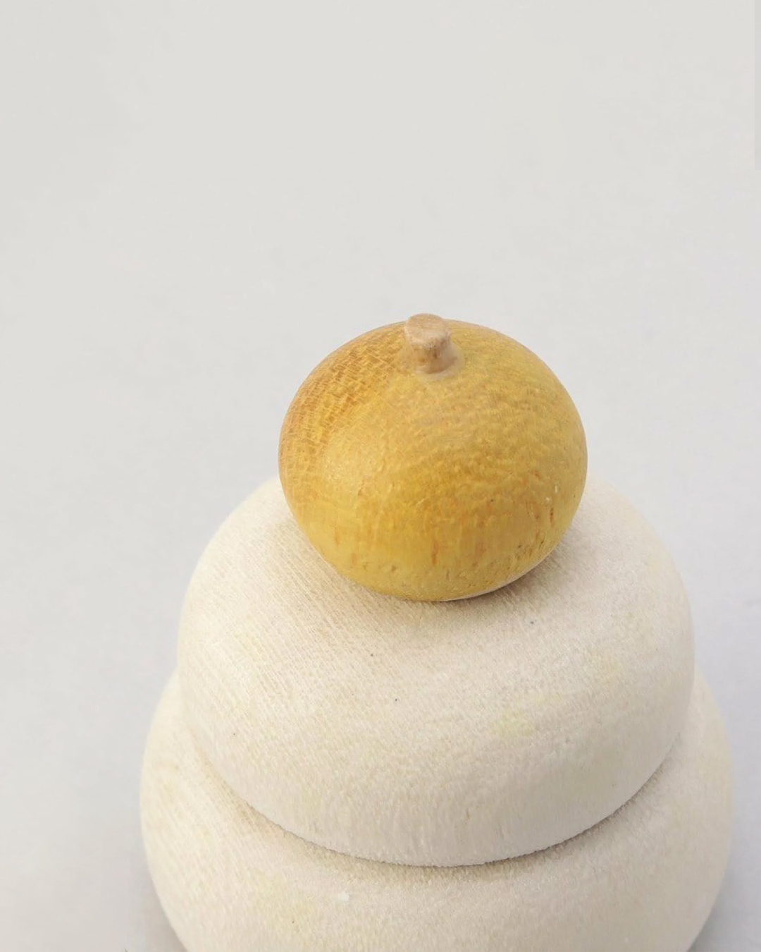 手工小木偶雕像 鏡餅｜日本直送