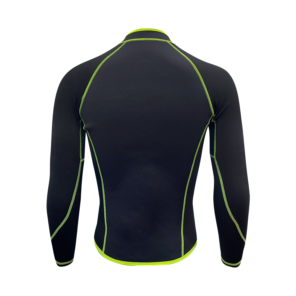 2/1.2mm 中性 SCR & 抓毛游泳保暖夾克 - 熒光綠