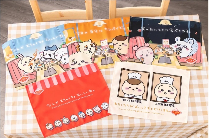 iSNEAKERS | 日本 Chiikawa 吉伊卡哇 餐廳系列 餐墊 桌墊