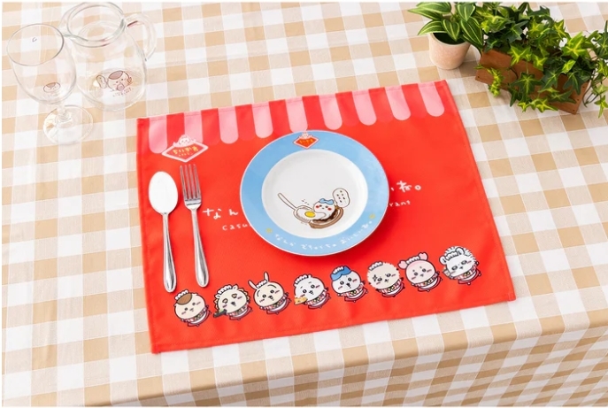 iSNEAKERS | 日本 Chiikawa 吉伊卡哇 餐廳系列 餐墊 桌墊