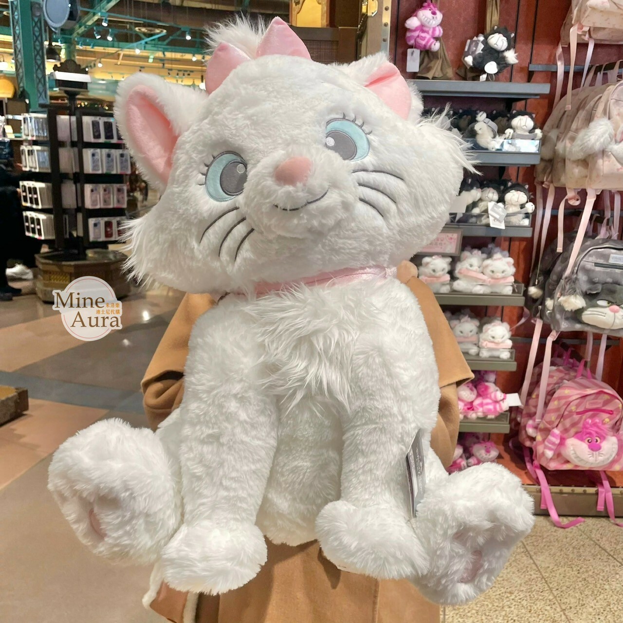 爪爪派對系列 瑪莉貓 Marie M號 娃娃 玩偶 貓兒歷險記 The Aristocats -上海迪士尼樂園